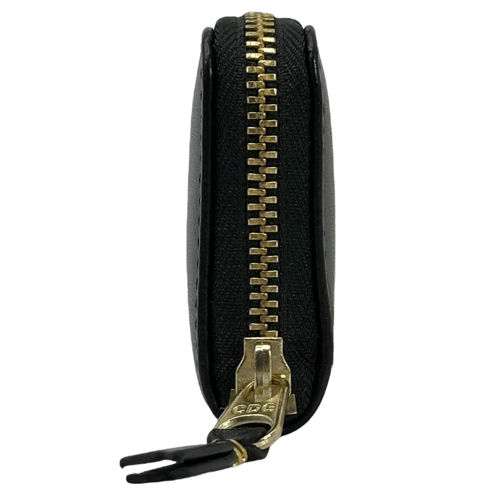 Wallet COMME des GARCONS(ウォレットコムデギャルソン) CLASSIC LEATHER LINE D Coin Case クラシック レザー ライン コイン ケース 8Z-D041 ブラック
