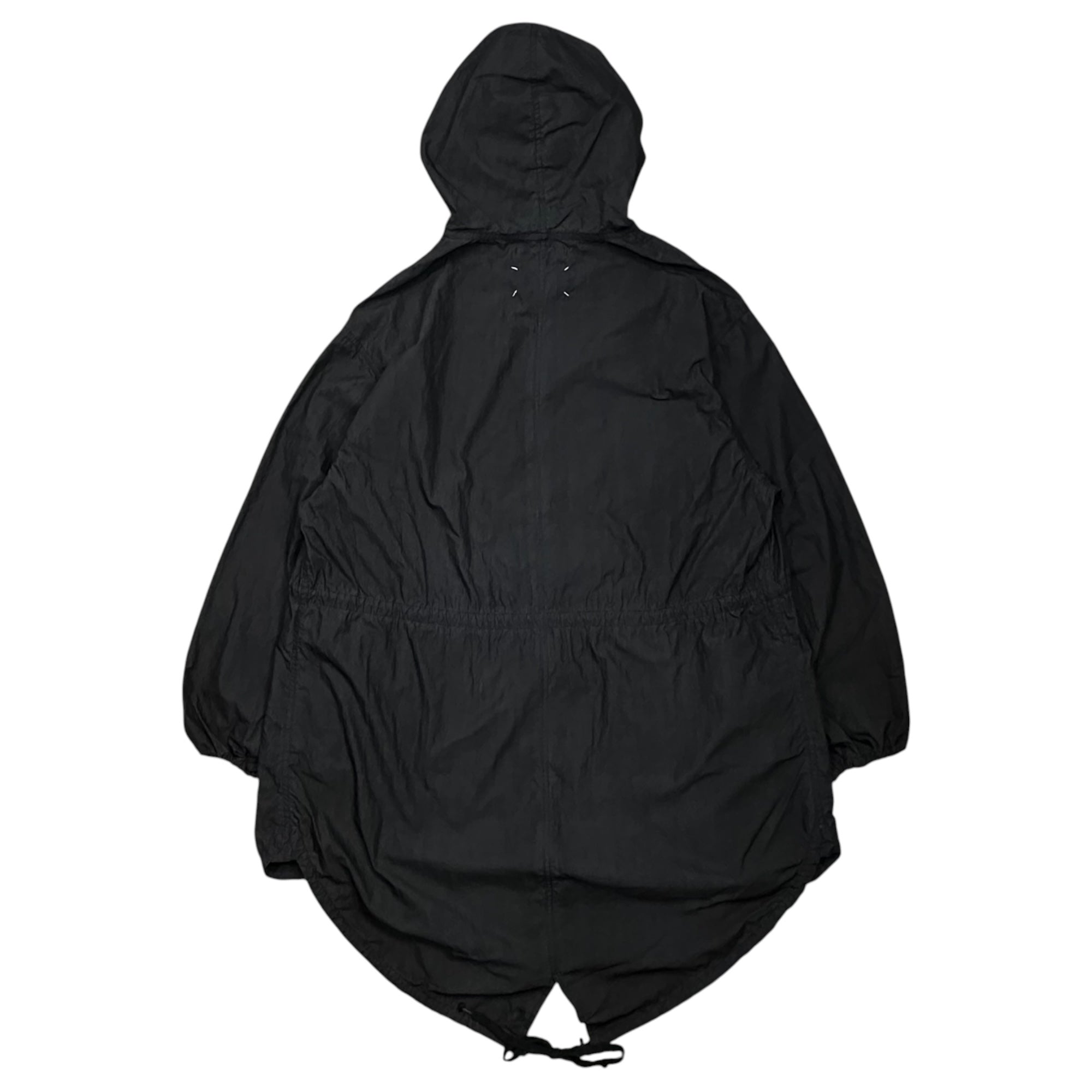 MAISON MARGIELA(メゾンマルジェラ) 2026AW Hooded Parka Coat フィッシュテール モッズ コート S50AM0676 44 ブラック