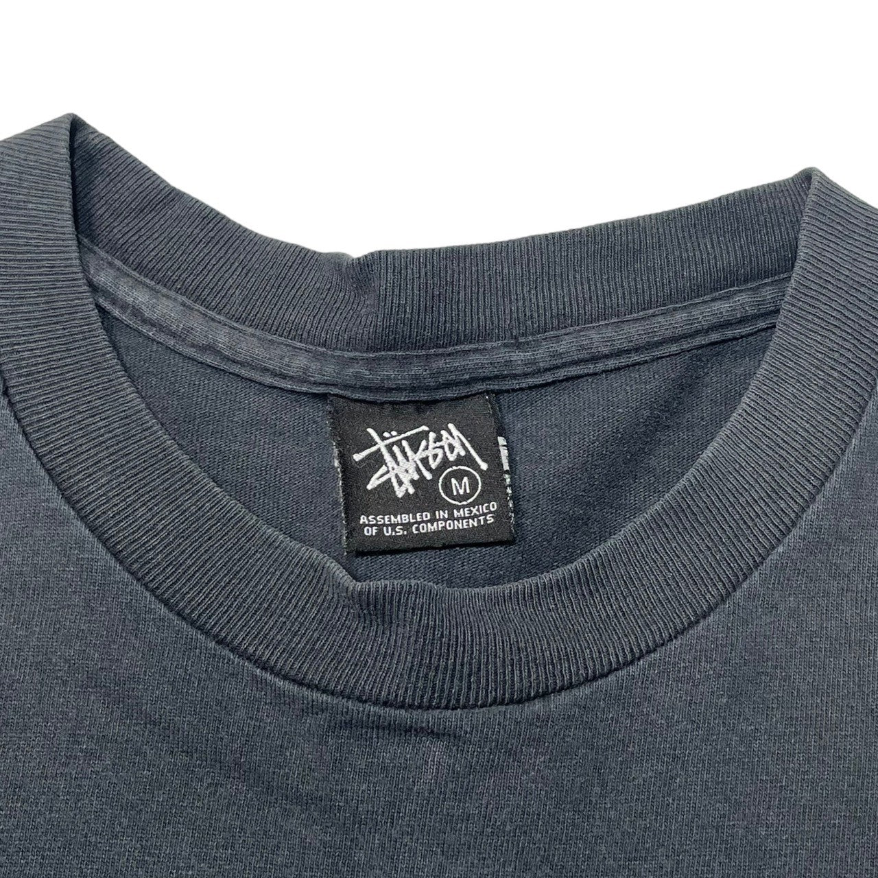 STUSSY(ステューシー) 00's bat skull Tシャツ バット スカル SIZE M ブラック OLD STUSSY