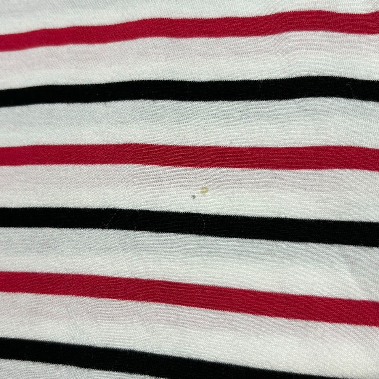 MAISON MARGIELA(メゾンマルジェラ) 18SS PACK T-SHIRT BORDER パック ボーダー Tシャツ S50GC0502 XS ホワイト×レッド×ブラック パックT 半袖 カットソー