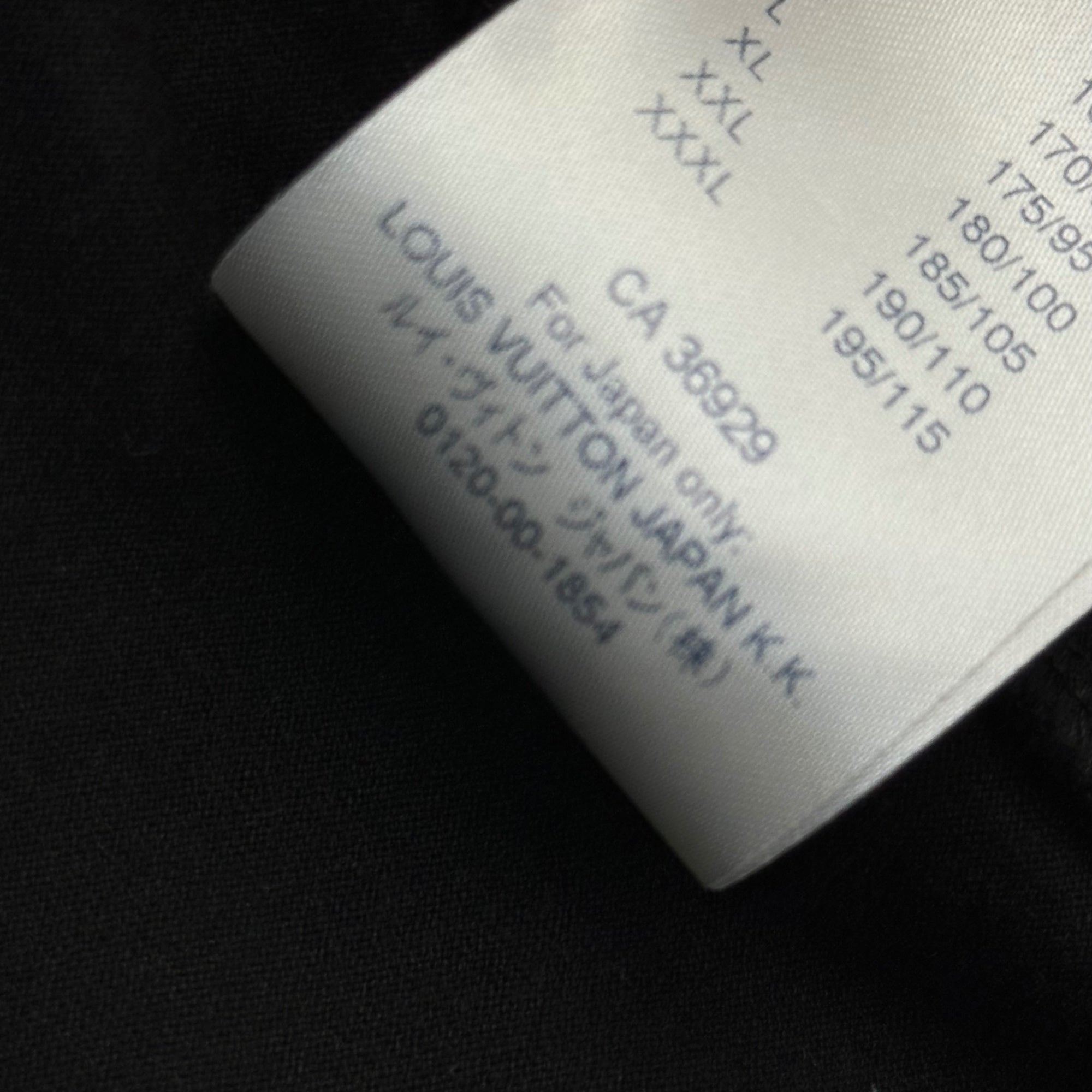 LOUIS VUITTON(ルイヴィトン) Holy Mountain Print Tee ホーリー マウンテン Tシャツ HHY01W L ブラック