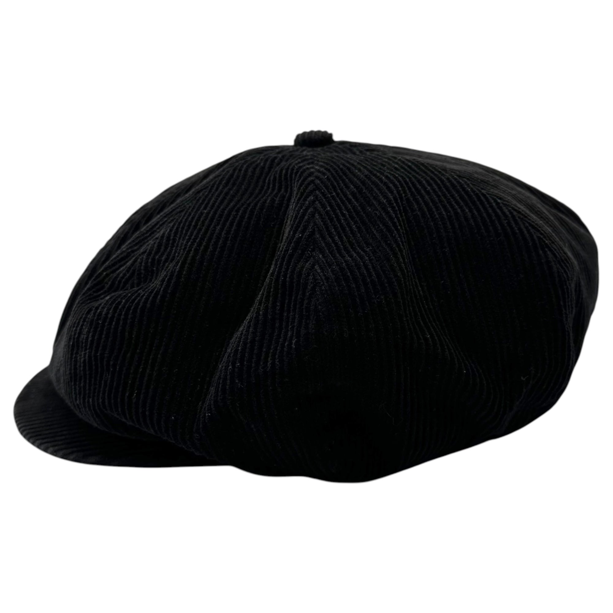 YOHJI YAMAMOTO POUR HOMME(ヨウジヤマモトプールオム) 2019AW Corduroy casquette コーデュロイ キャスケット 帽子 HC-H08-971 3 ブラック