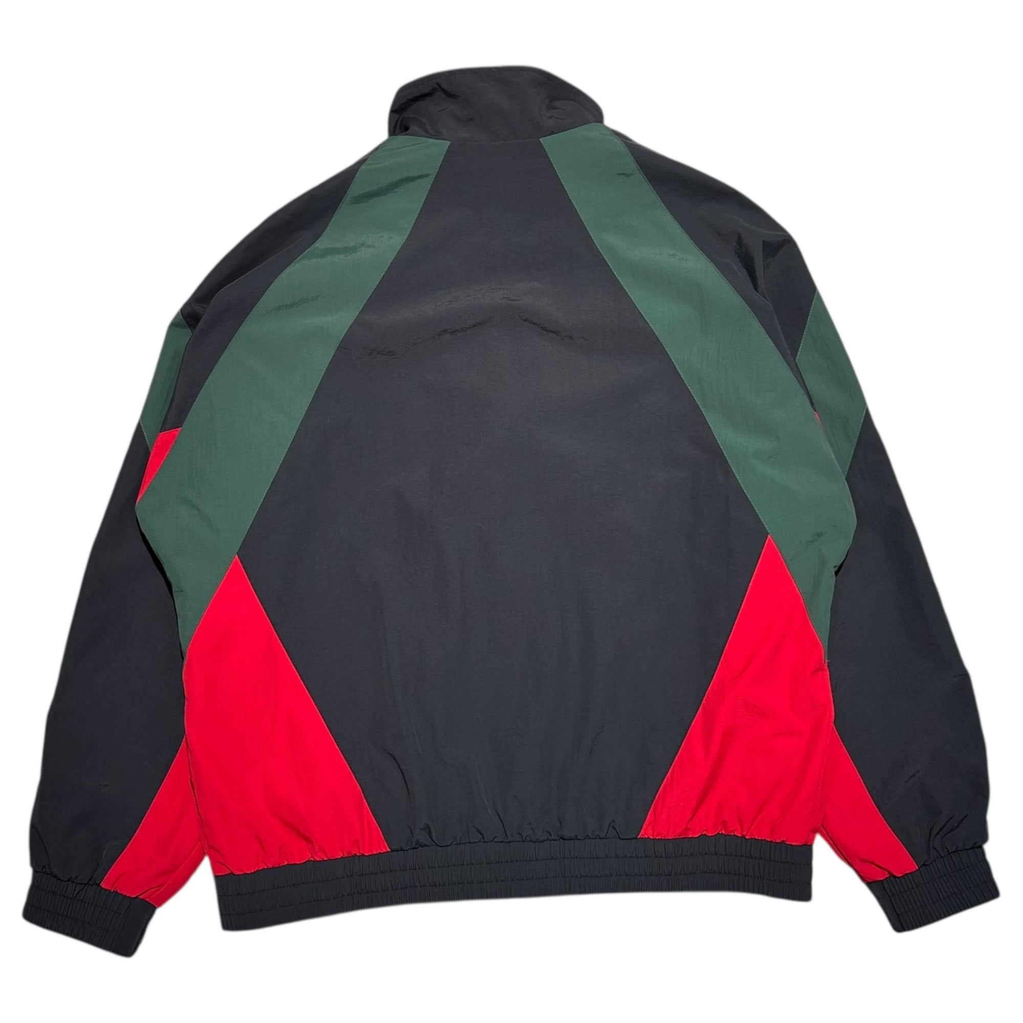SUPREME(シュプリーム) 20SS Paneled Track Jacket ロゴ ナイロン トラック ジャケット L ブラック×グリーン×レッド