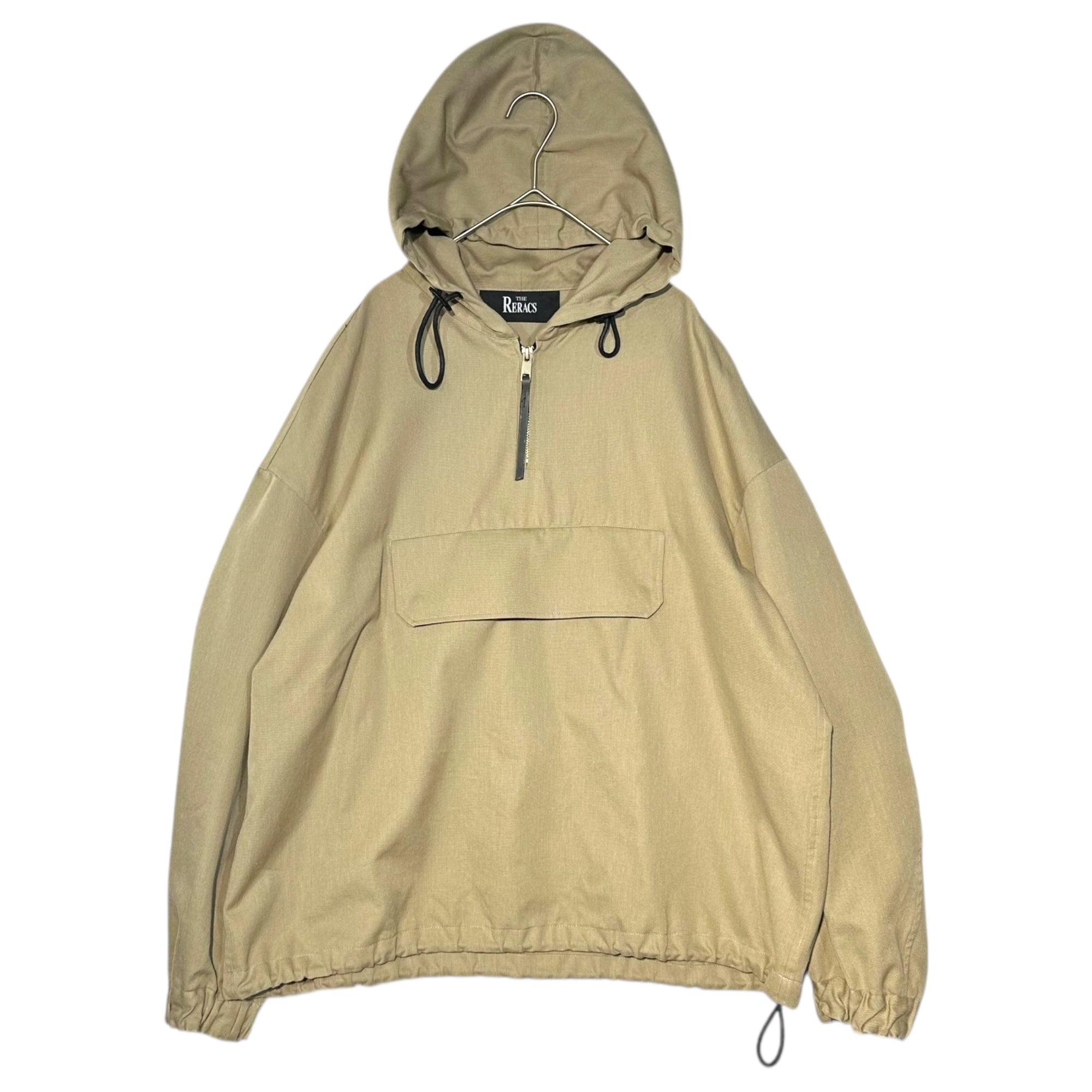 THE RERACS(ザリラクス) 20SS Anorak Hoodie Jacket アノラック フーディ ジャケット 20SS-REBL-200-J 46(S) ベージュ