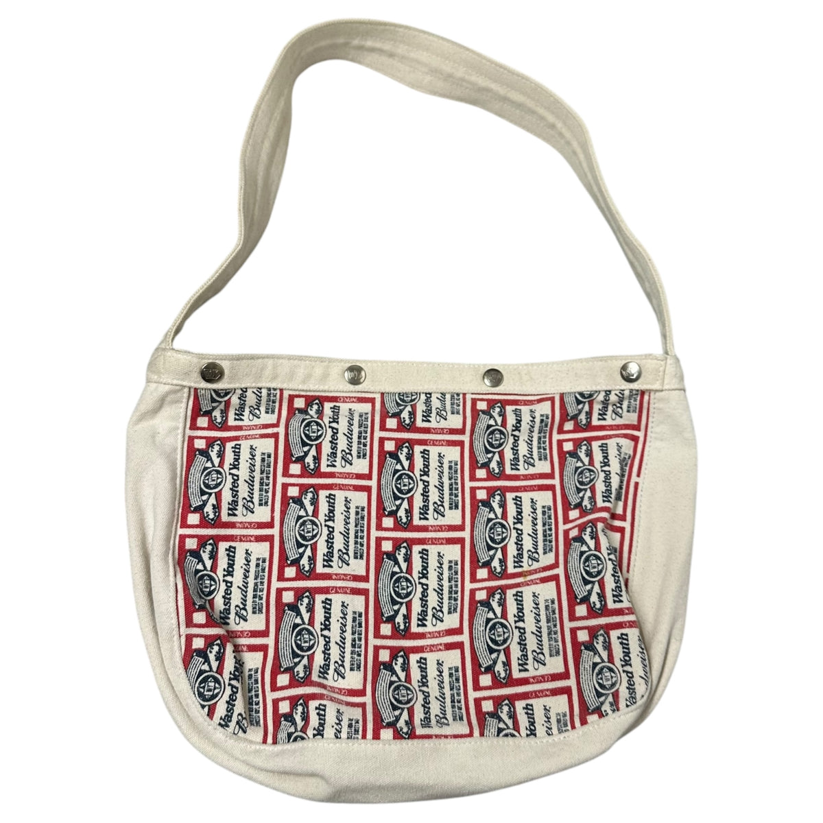 Wasted Youth(ウェイステッド ユース) ×Budweiser PAPERBOY BAG ロゴ 