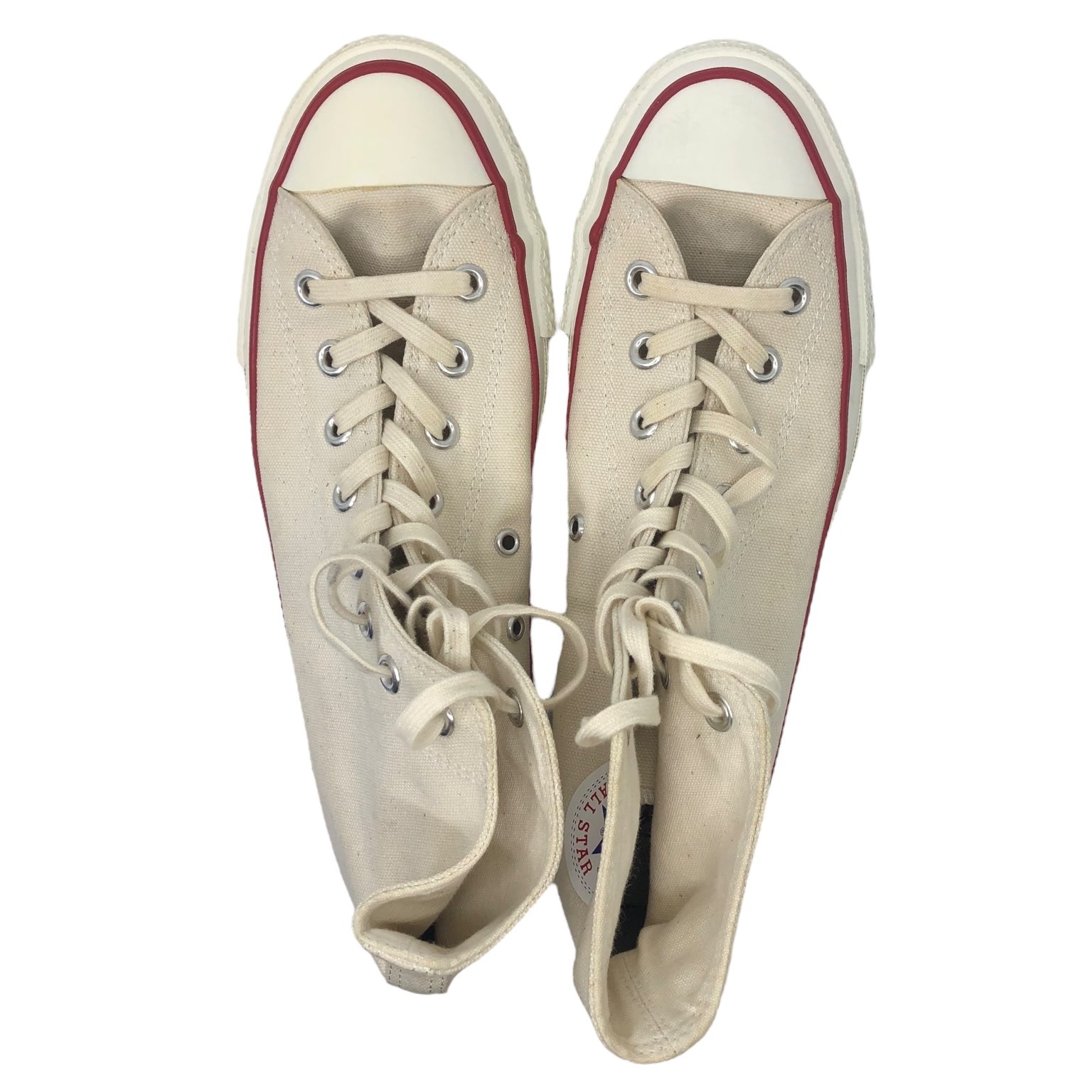 CONVERSE(コンバース) MADE IN JAPAN ALL STAR J HI オール スター ハイ 日本製 9(27.5cm) アイボリー ハイカット スニーカー 参考定価14,300円