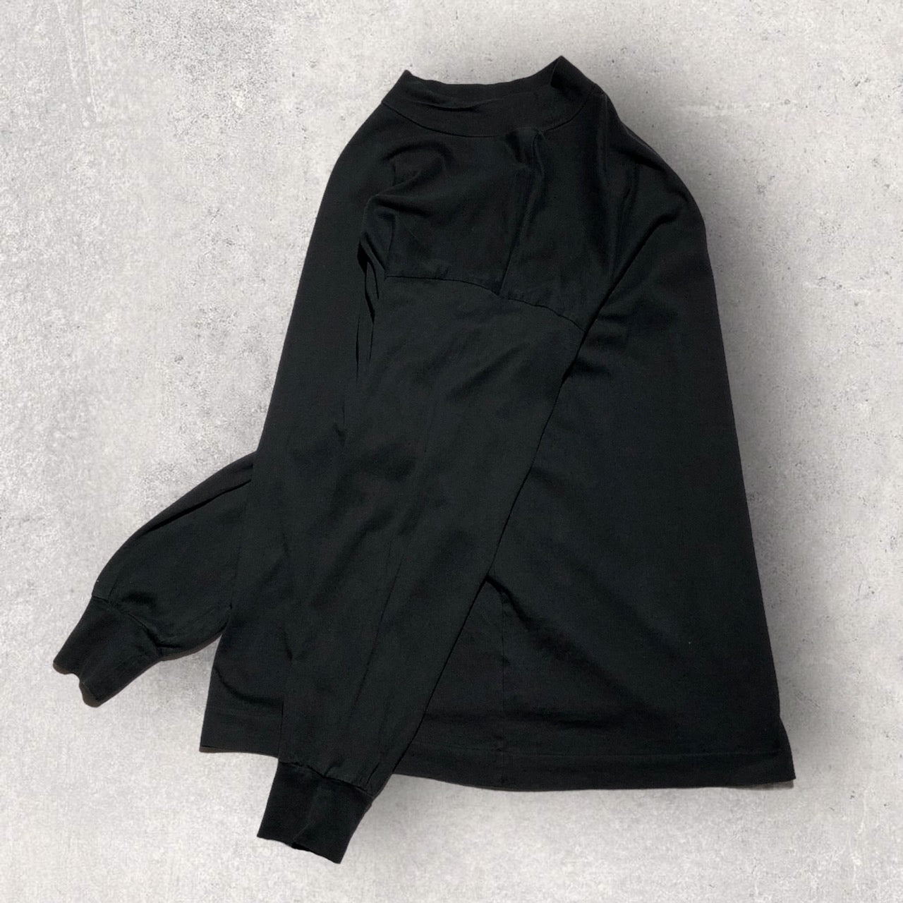 COMME des GARCONS HOMME(コムデギャルソンオム) 90'sボトルネックプルオーバー 表記なし(L程度) ブラック 田中オム