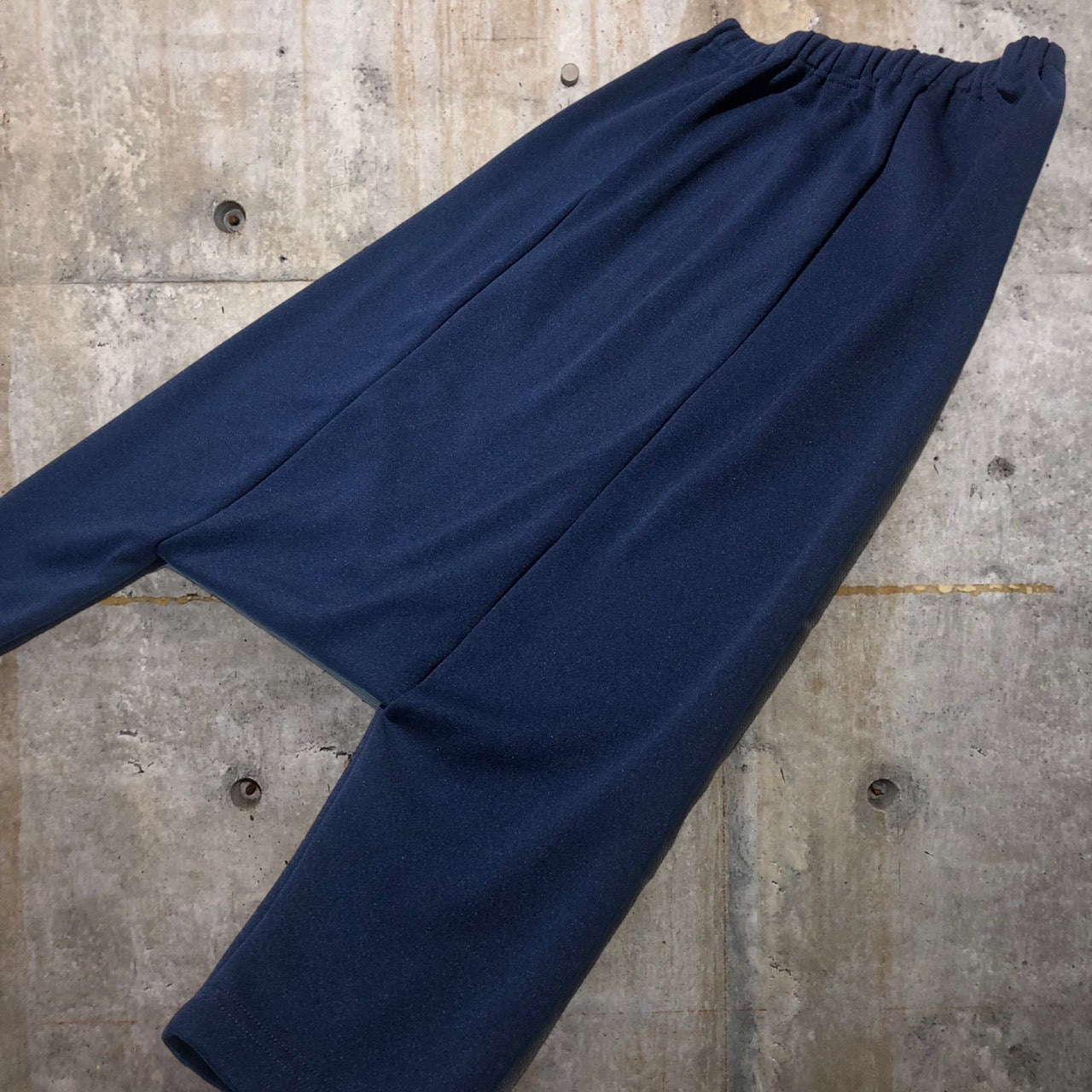 COMME des GARCONS(コムデギャルソン) 09SSサルエルジャージィパンツ GC-P032 XS ブルー AD2008