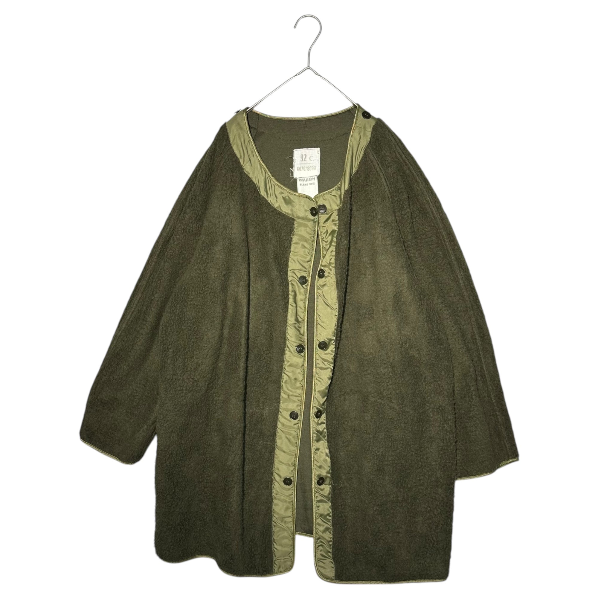 FRENCH MILITARY(フランス軍) 70's M-64 "WAREIN" FIELD PARKA ワレイン社 フィールド パーカー モッズ コート ライナー付 92C(XL程度) オリーブ 1974年製 70年代 ヴィンテージ