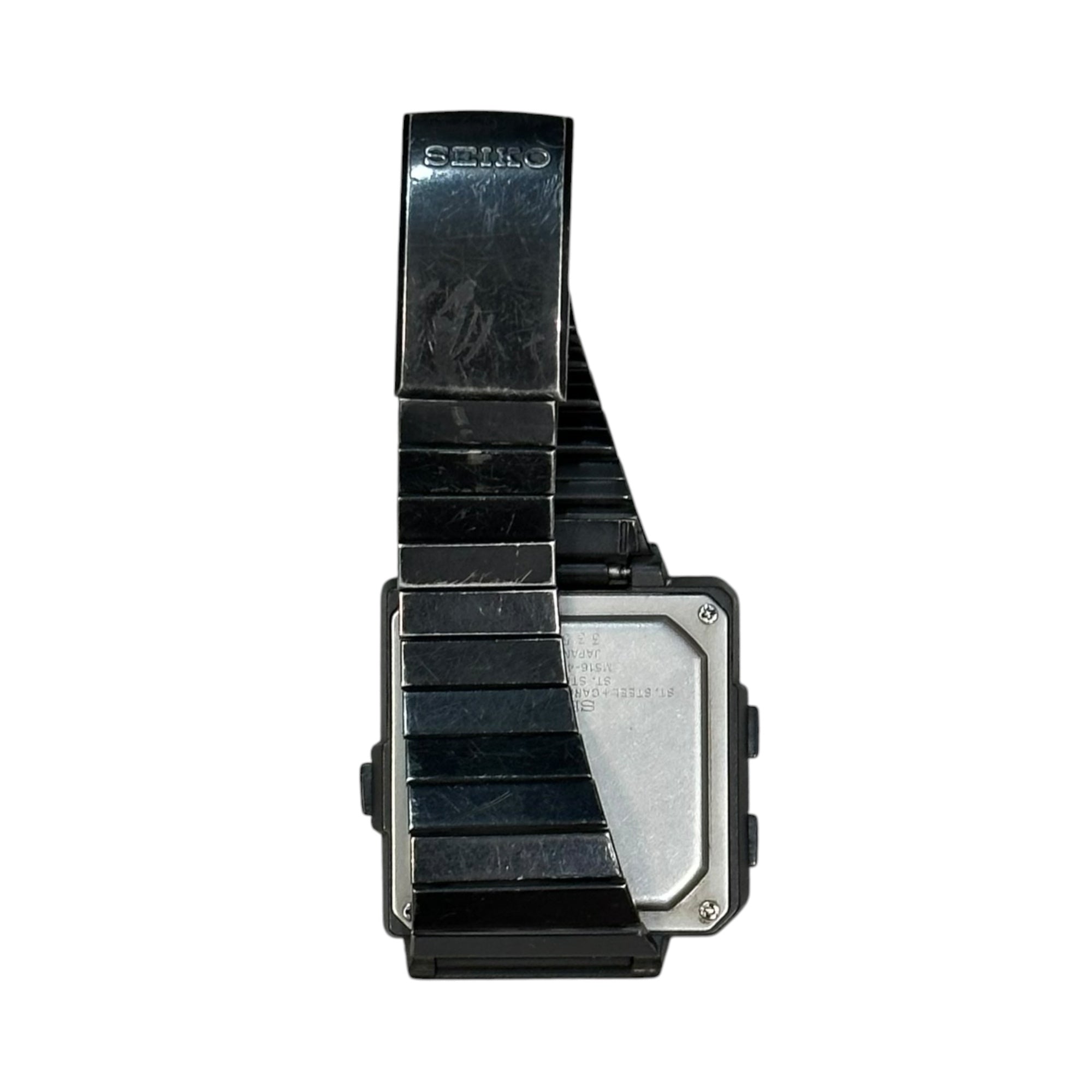 SEIKO(セイコー) 1983's Quartz Voice Note ボイス ノート デジタル 腕時計 M516-4000 ブラック 80's 80年代
