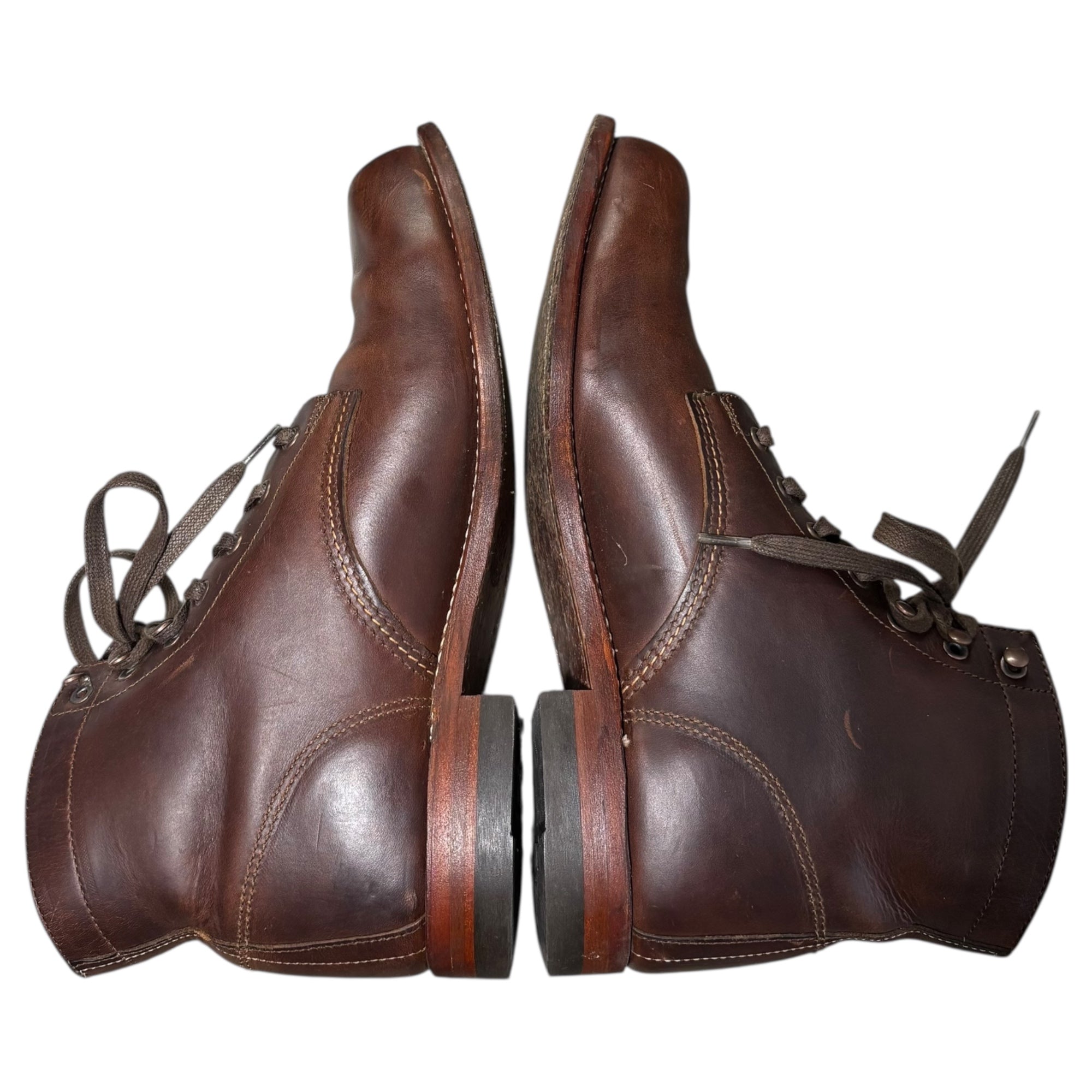 WOLVERINE 1000 MILE(ウルヴァリン1000マイル) Round Work Boots ラウンド ワーク ブーツ 9 1/2 D(27.5cm程度) ブラウン