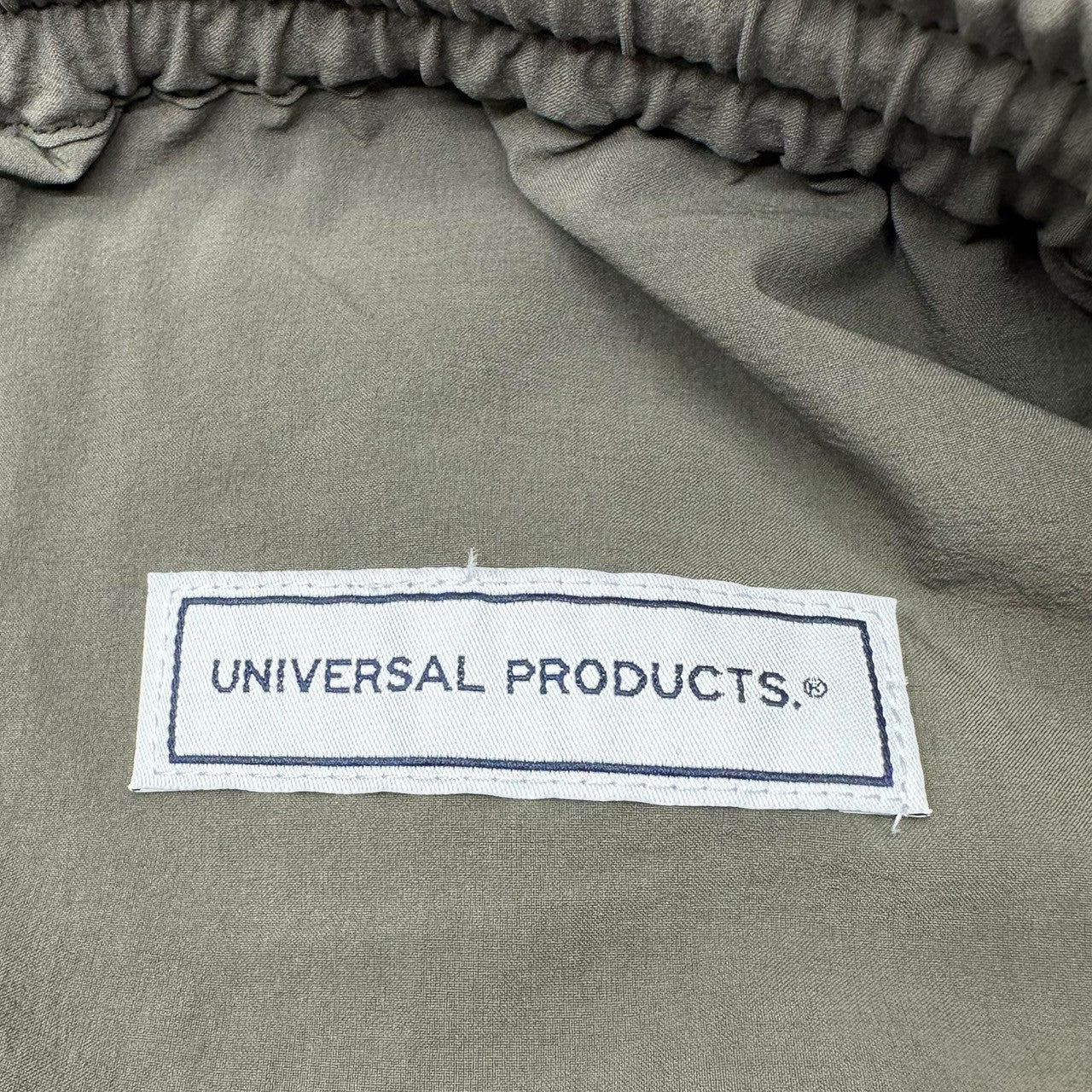 UNIVERSAL PRODUCTS(ユニバーサルプロダクツ) 24SS Baggy Shorts バギー ショーツ ハーフパンツ 241-60501 3(L程度) オリーブ 参考定価16,000円+税
