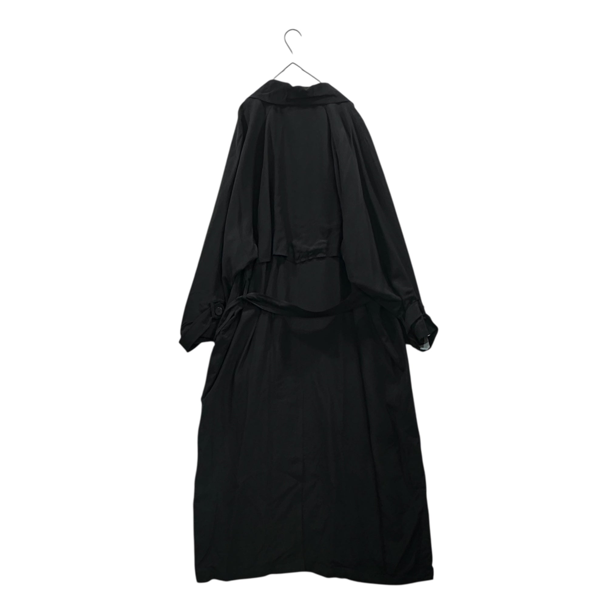 NORDSTROM trench coat long coat シルク混 トレンチコート ロングコート 58665 14 ブラック