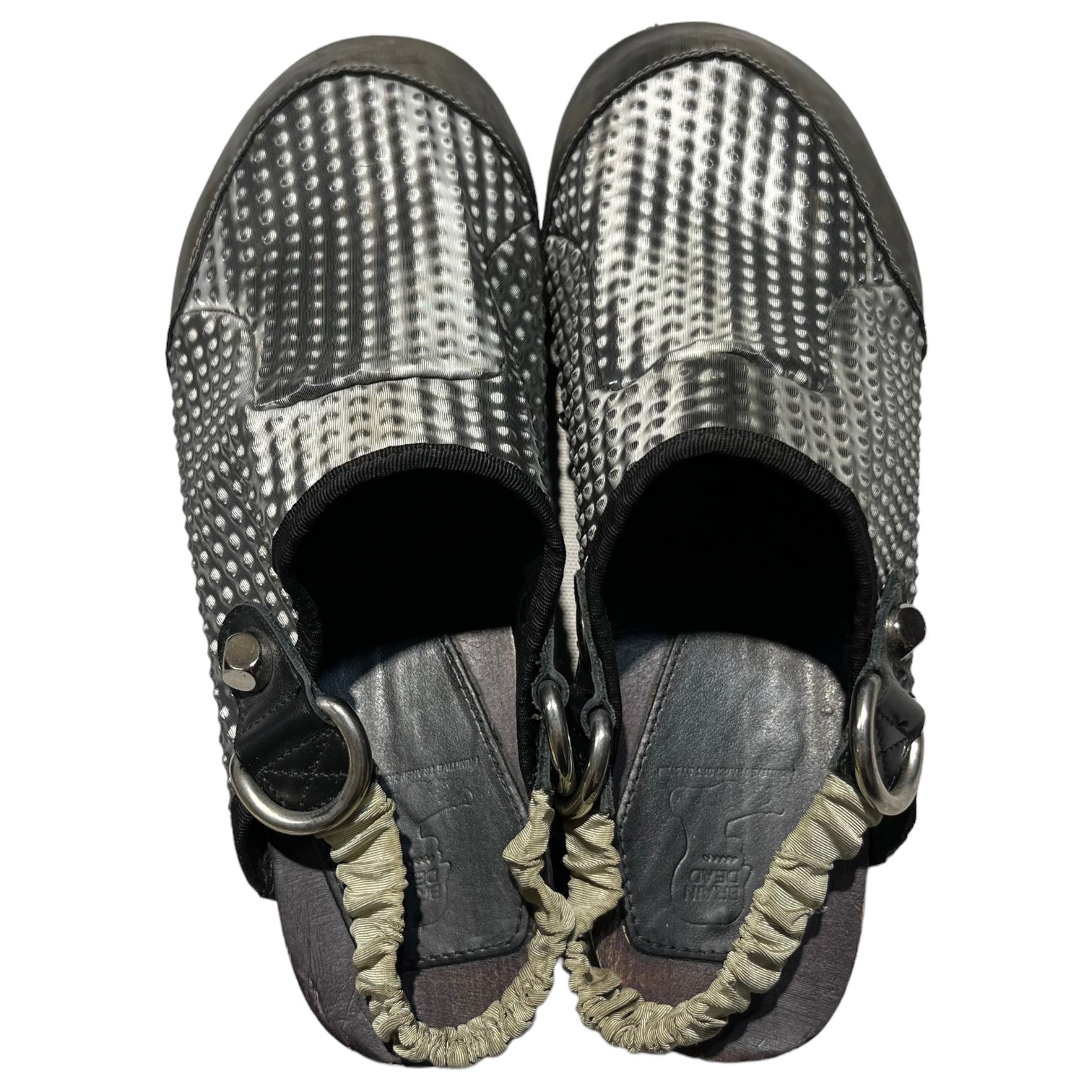 Braindead (ブレインデッド) ENERGY ABSORBER ZOCCOLO Shoes エネルギーアブソーバー ZOCCOLO シューズ シルバー