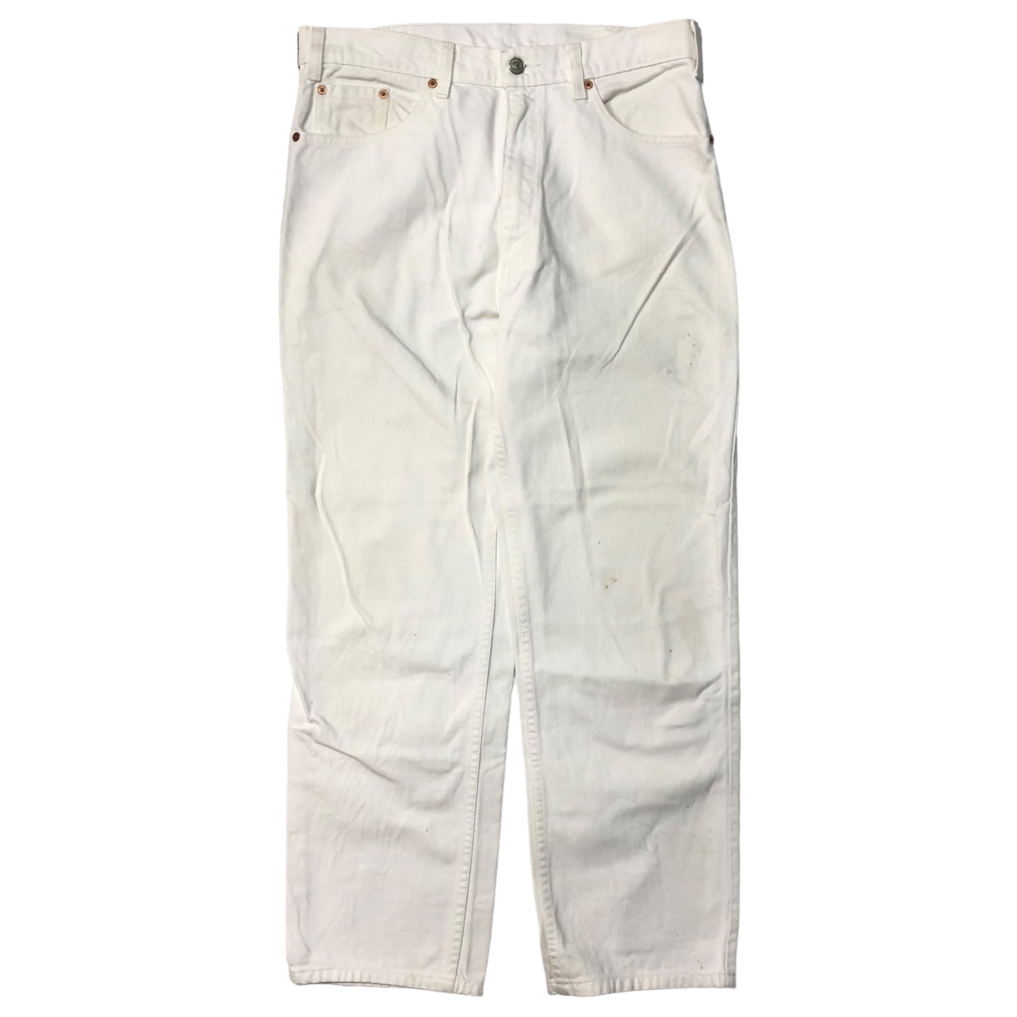 Levi's(リーバイス) 80's straight white denim pants ストレート ホワイト デニム パンツ 525-03 W34 ホワイト ヴィンテージ 80年代