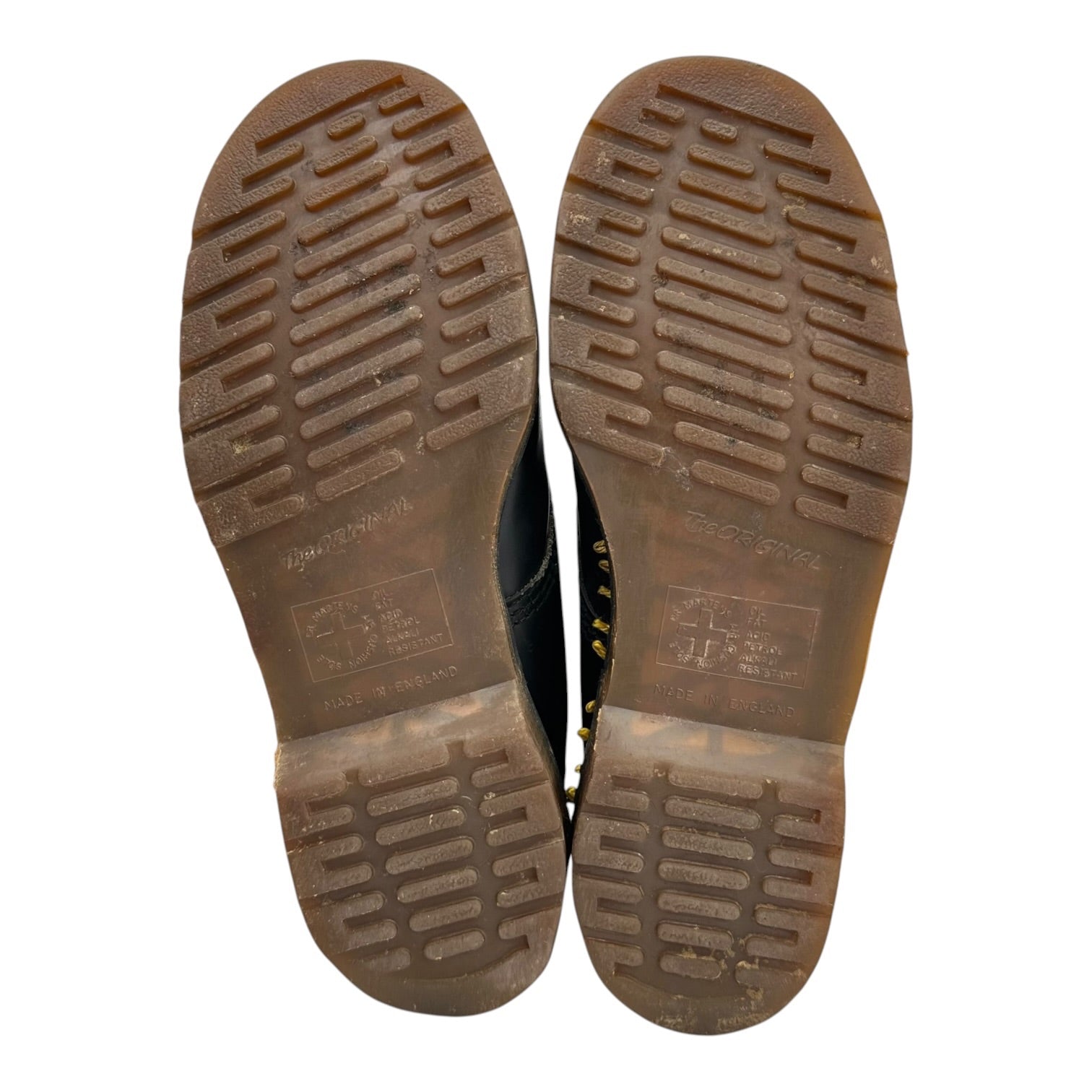 DR.MARTENS×Shellys of London(ドクターマーチン×シェリーズオブロンドン) 1990's England made 8 Hall Boots イングランド製 8ホール ブーツ 24=(UK6 25.5cm程度) ブラック 90s 90年代 ヴィンテージ UK