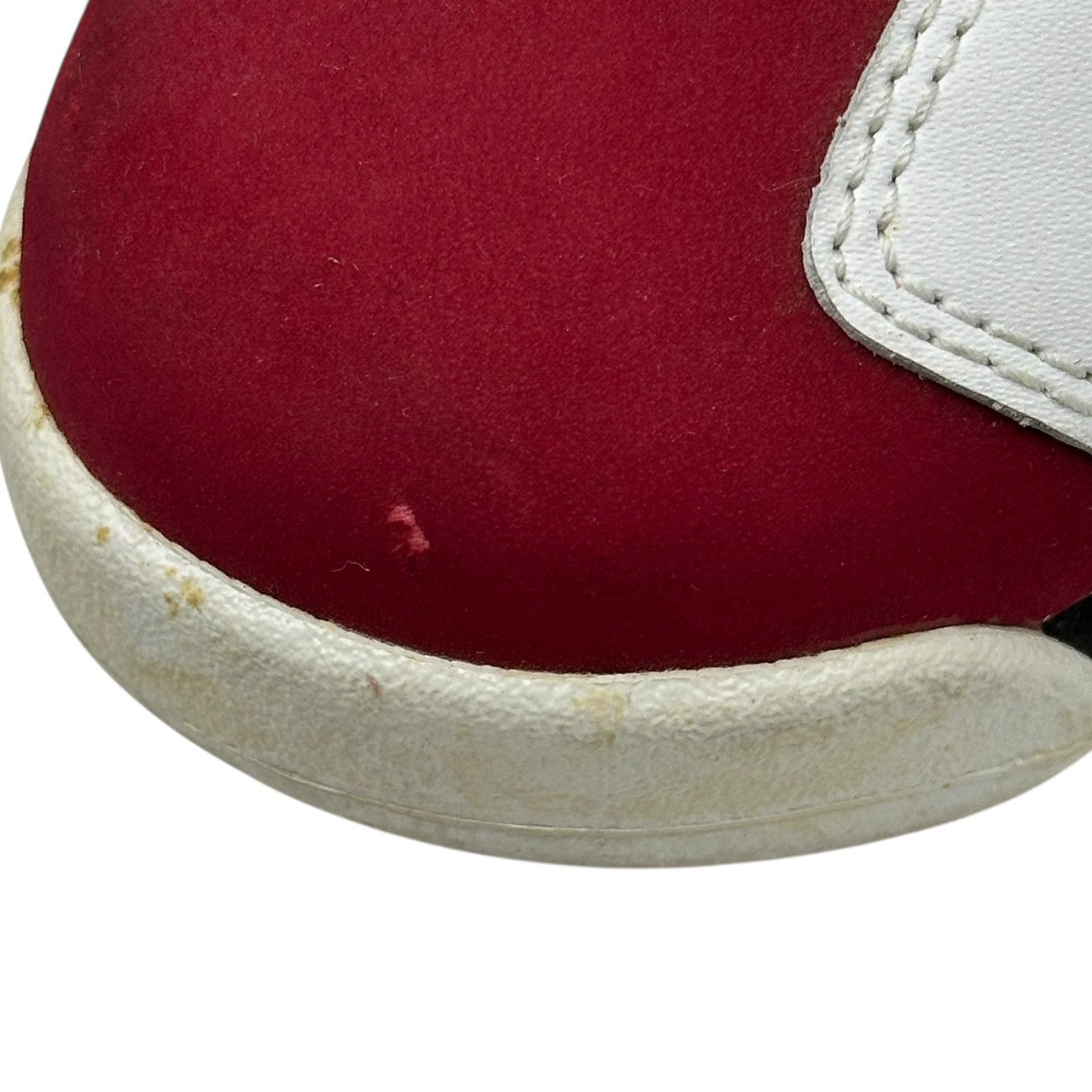 NIKE(ナイキ) AIR JORDAN 6 RETRO CARMINE 2014 (GS) エアジョーダン 6 レトロ ハイカット スニーカー 384665-160 24cm ホワイト×レッド