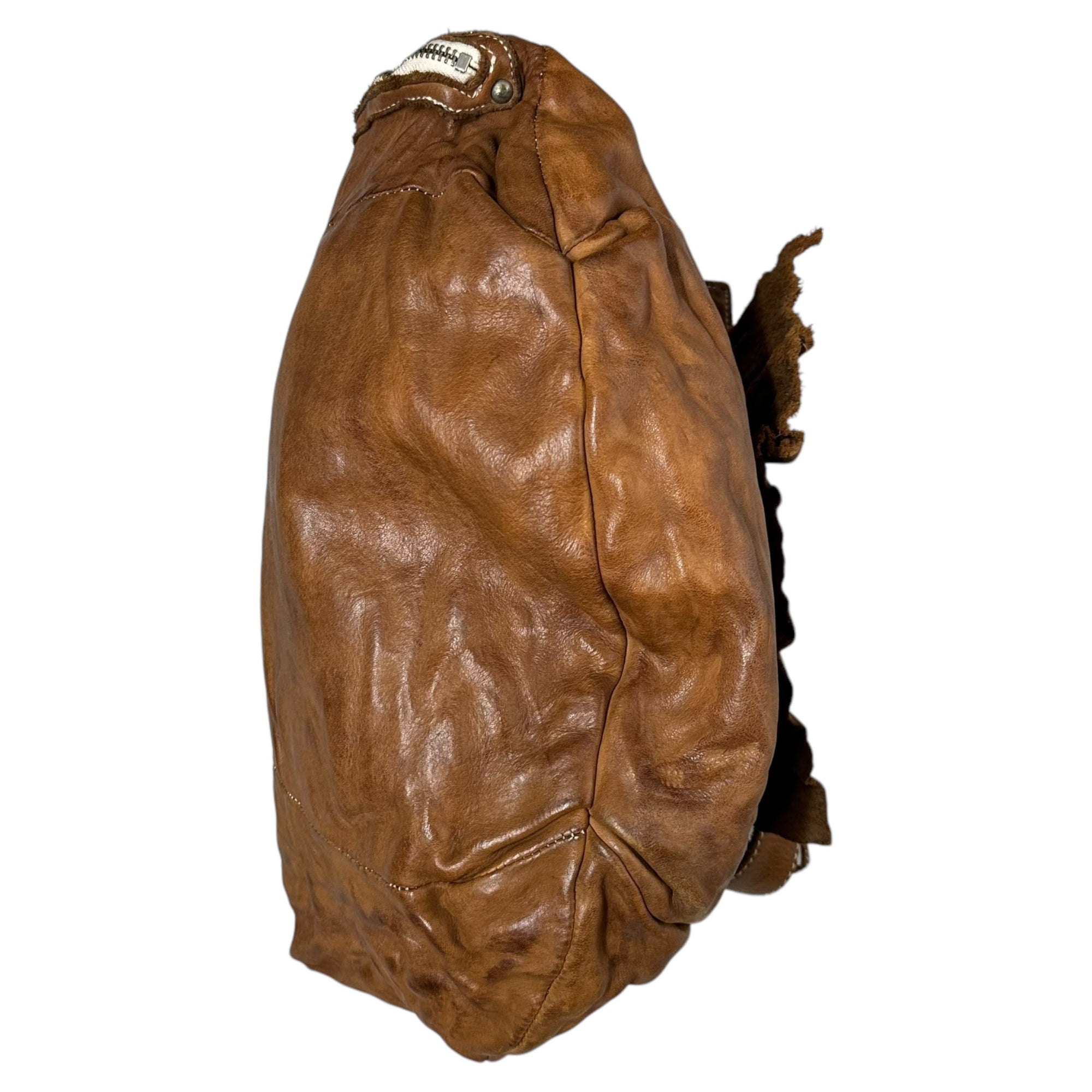 SISII(シシ) 2AWY Leather Shoulder Bags レザー ショルダー バッグ ブラウン