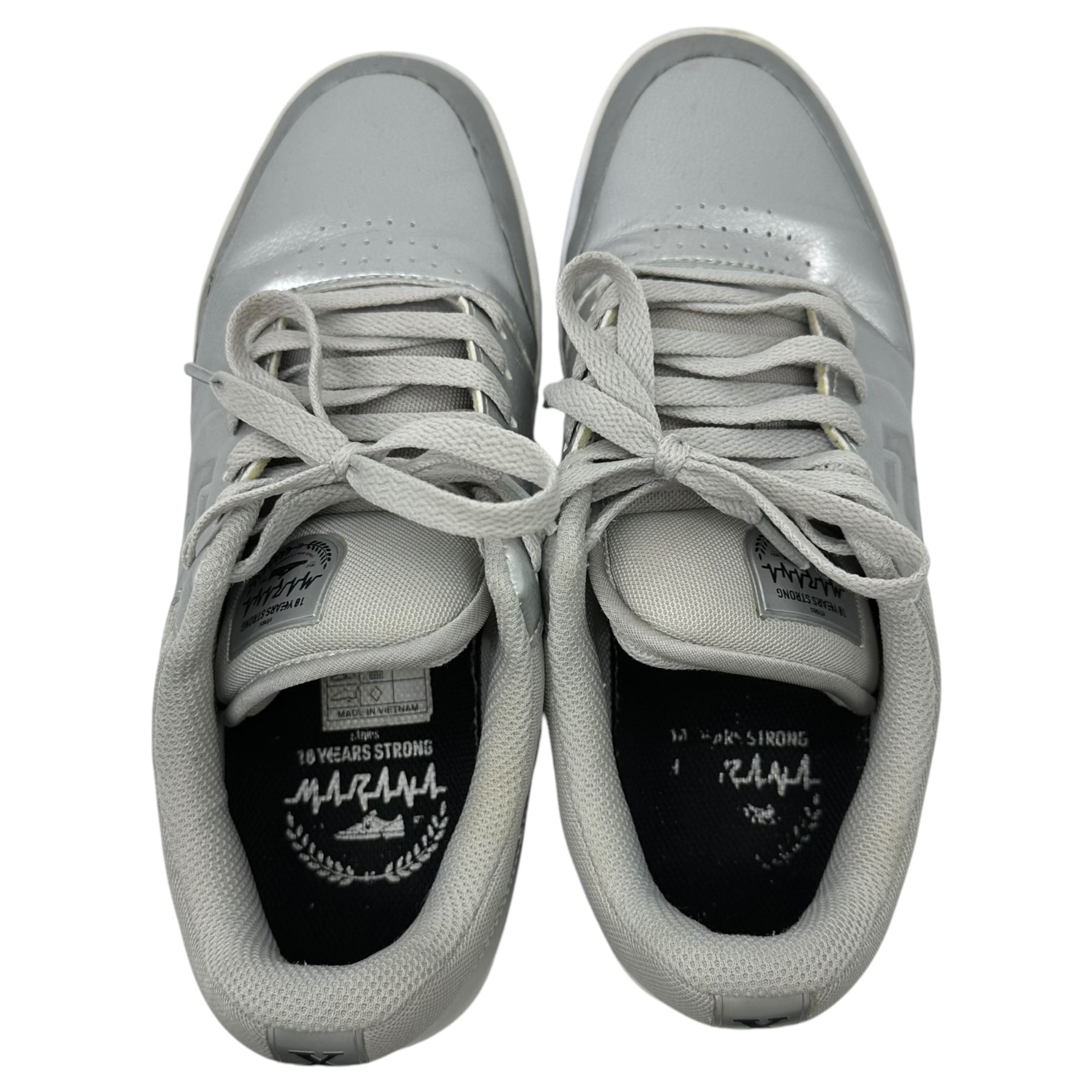 ETNIES(エトニーズ) 10 Anniversary MARANA 10周年記念 マラナ スケートボード シューズ 26cm シルバー スニーカー