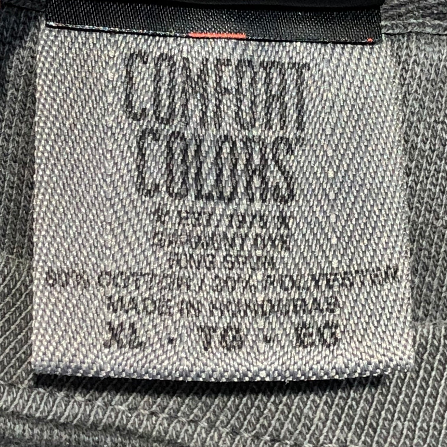 LEX(レックス) LEX album sweatshirt レックス アルバム スウェットシャツ XL チャコールグレー×オレンジ×ブルー 少数生産品