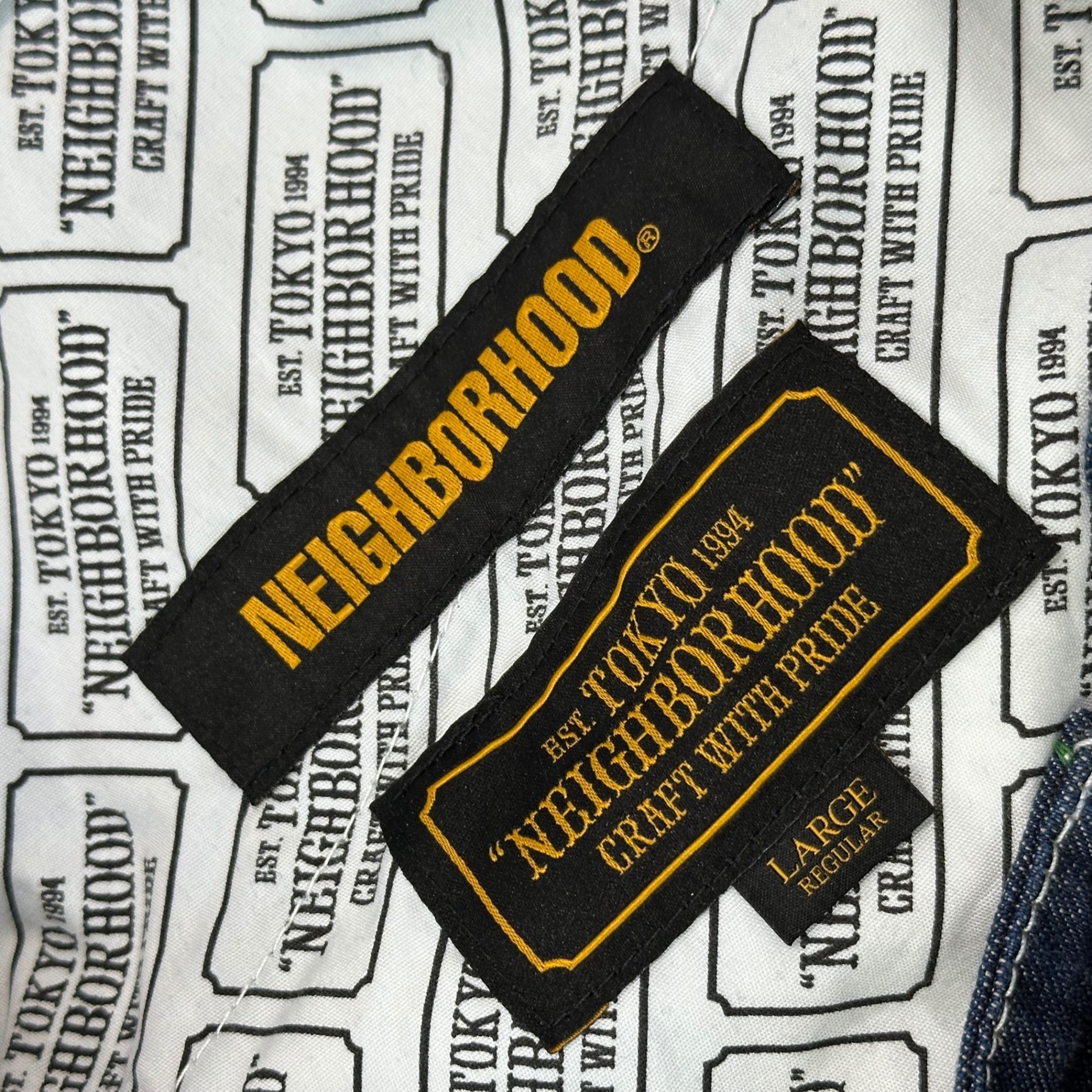 NEIGHBORHOOD(ネイバーフッド) 19AW UTILITY / C-PT ワイド デニム パンツ 192ARNH-PTM01 L インディゴ