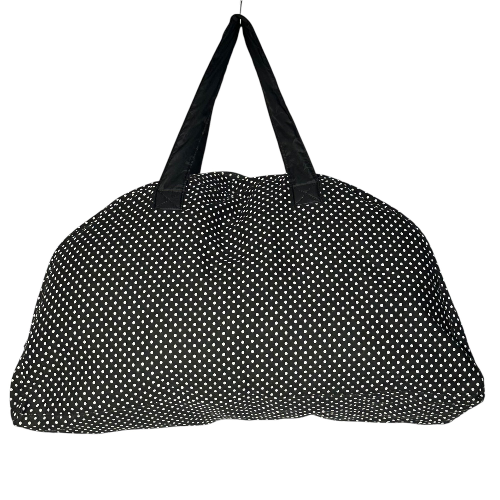 Y-3(ワイスリー) Logo Print Dot Pattern Boston Bag ロゴ プリント ドット柄 ボストン バッグ V87291 ブラック×ホワイト