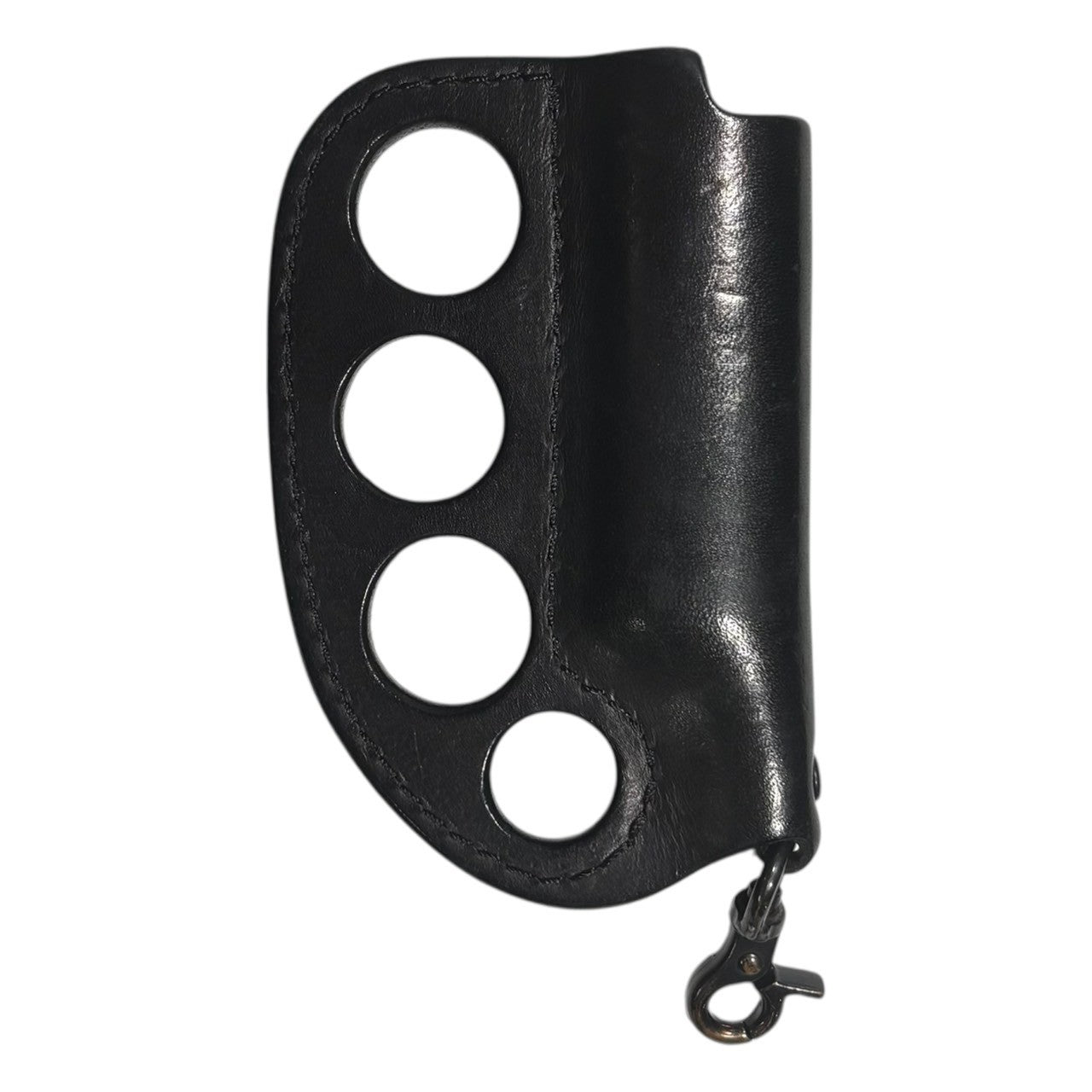 blackmeans(ブラックミーンズ) Leather Knuckle Duster Lighter Case レザー メリケン ライター ケース ブラック 定番品