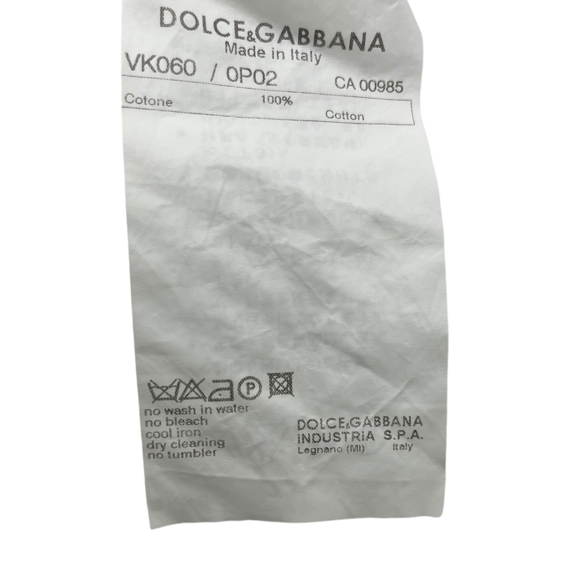 DOLCE&GABBANA(ドルチェ&ガッバーナドルガバ) Inside Out High Neck Mesh Knit インサイドアウト ハイネック メッシュ ニット クロシェニット VK060 44(S程度) ホワイト