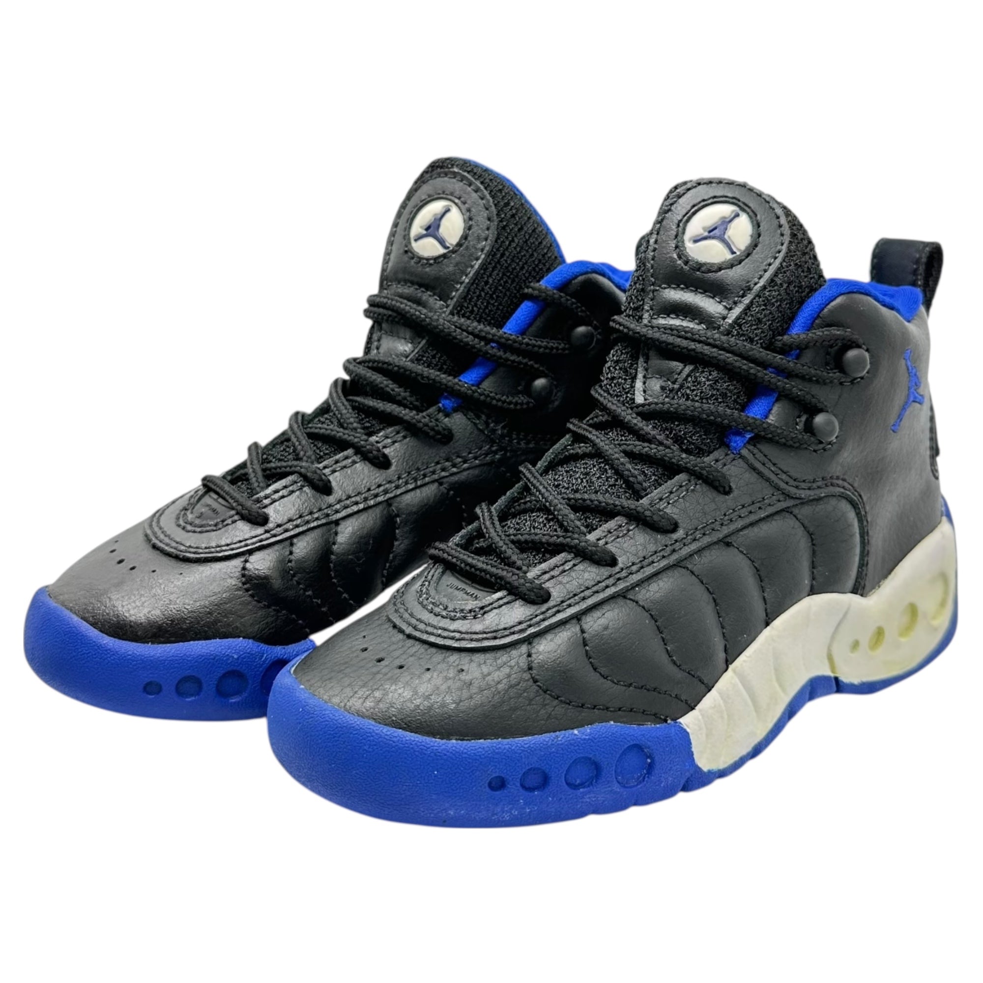 NIKE(ナイキ) 1996 JUMPMAN PRO (KIDS) ジャンプマン プロ キッズ 135321-041 18cm ブラック×ブルー 90's 90年代 ヴィンテージ ジュニア ハイカット スニーカー