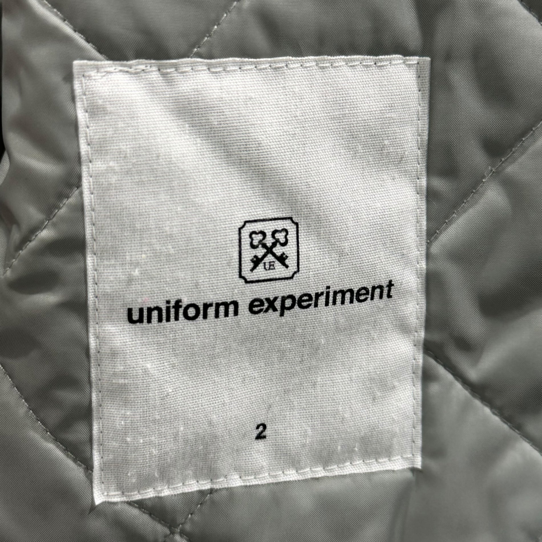 uniform experiment(ユニフォームエクスペリメント) 13SS Quilted Vest キルティング ベスト UE-130015 2(M程度) グレー