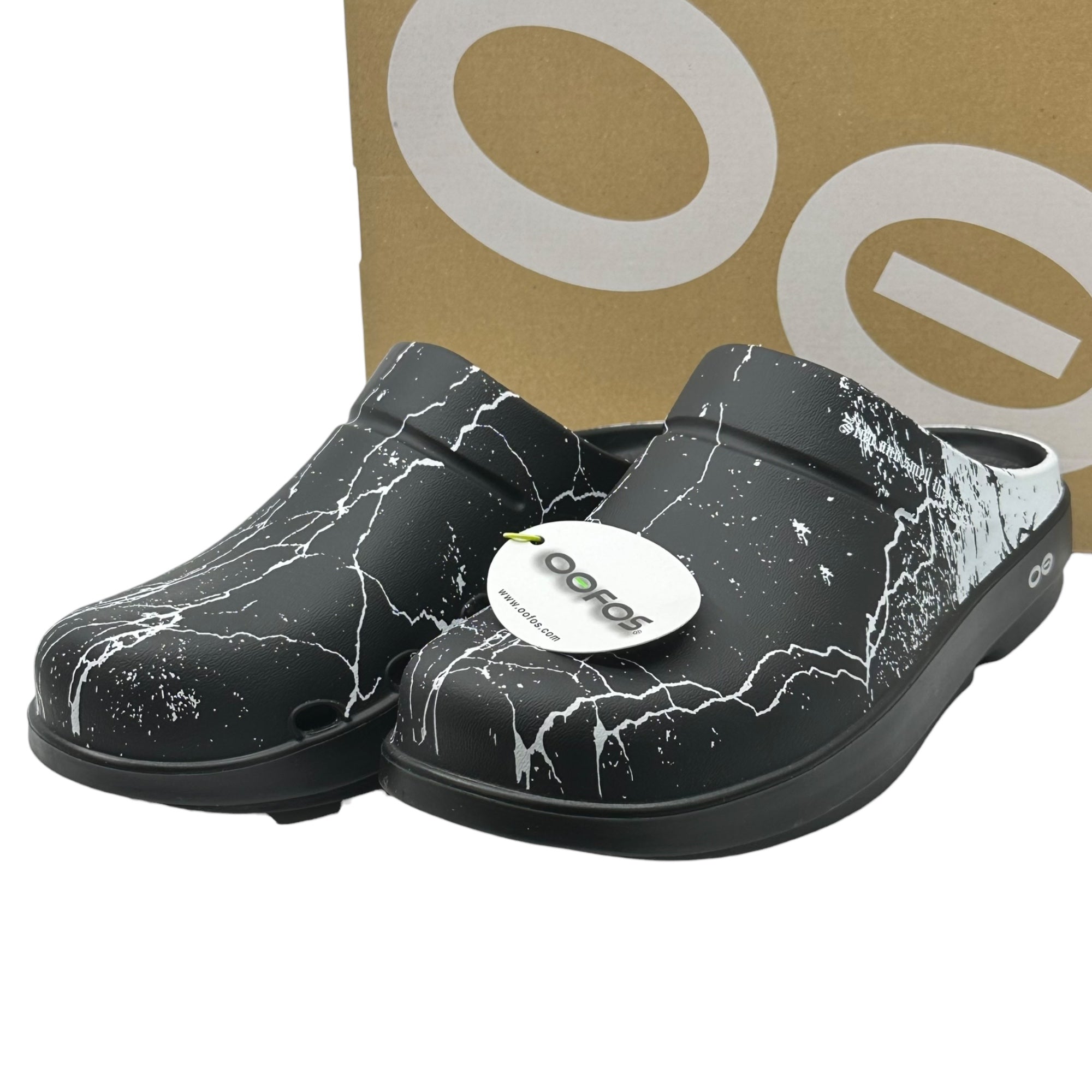 OOFOS×Children of the discordance(ウーフォス×チルドレンオブザディスコーダンス OOCLOOG サンダル 1203 M8-W10(27cm程度) ブラック コラボ