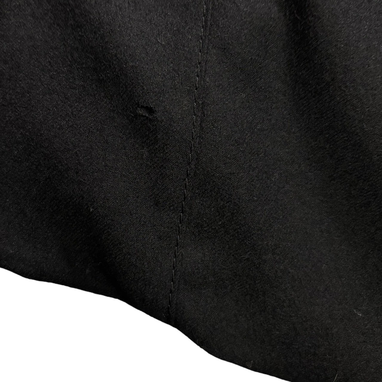 Vivienne Westwood MAN(ヴィヴィアンウエストウッドマン) 11AW Hem switching wool trench coat 裾切替 ウール トレンチコート VI-M1*-79821 44(S) ブラック