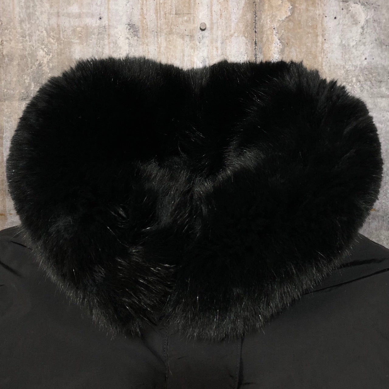 WOOLRICH(ウールリッチ) LUXURY VANCOUVER/フォックスファーダウンコート/ダウンジャケット 1502253 XS ブラック WOOLRICH WOOLEN MILLS