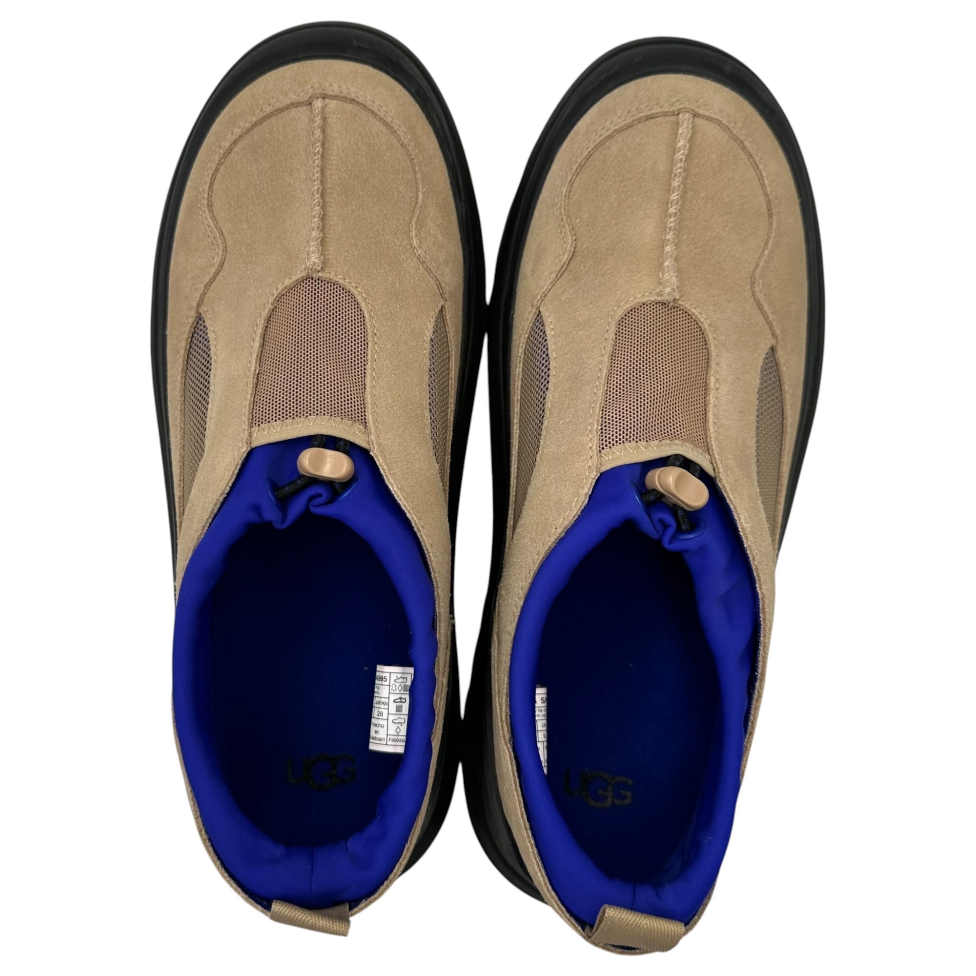 UGG(アグ) M HERITAGE UTILITY AVOID ヘリテージ ユーティリティー アクソイド スニーカー 1174995 28cm ベージュ×ブラック 厚底 スリッポン