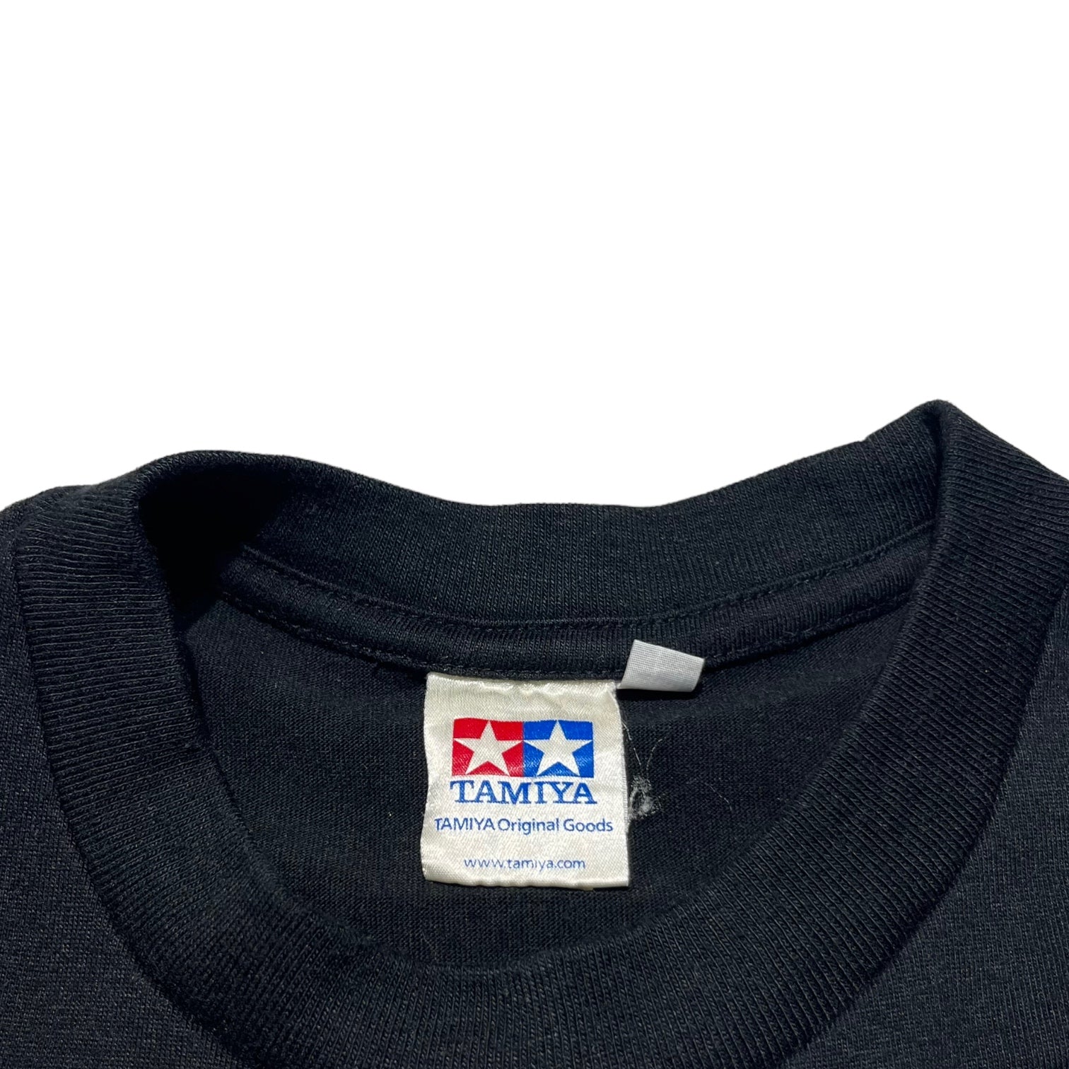USED(ユーズド) OLD TAMIYA LOGO T-SHIRT タミヤ 企業ロゴ Tシャツ L ブラック