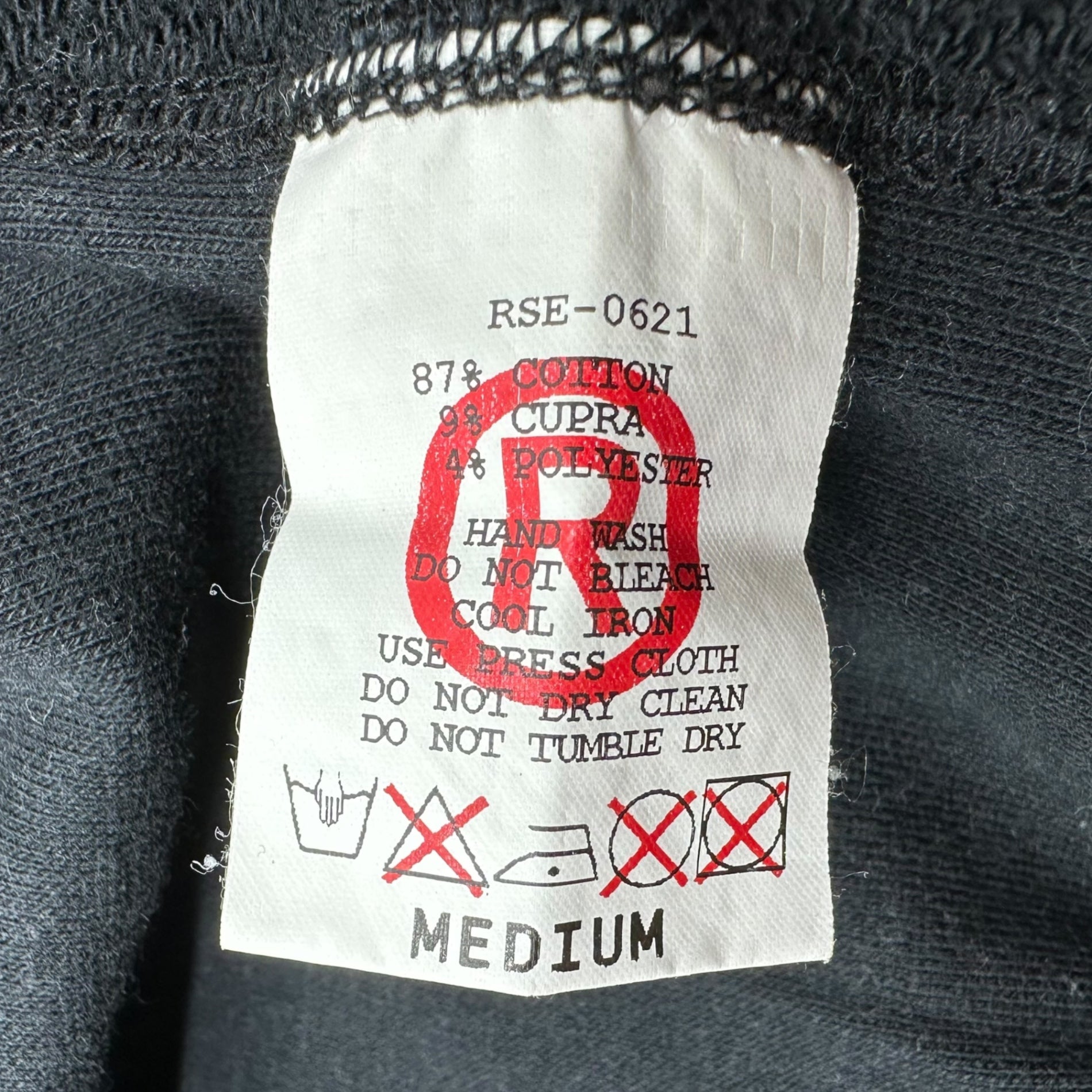 RESONATE GOODENOUGH(リゾネイトグッドイナフ) Lamé cotton full-zip hoodie ラメ コットン フルジップ パーカー RSE-0621 M ブラック