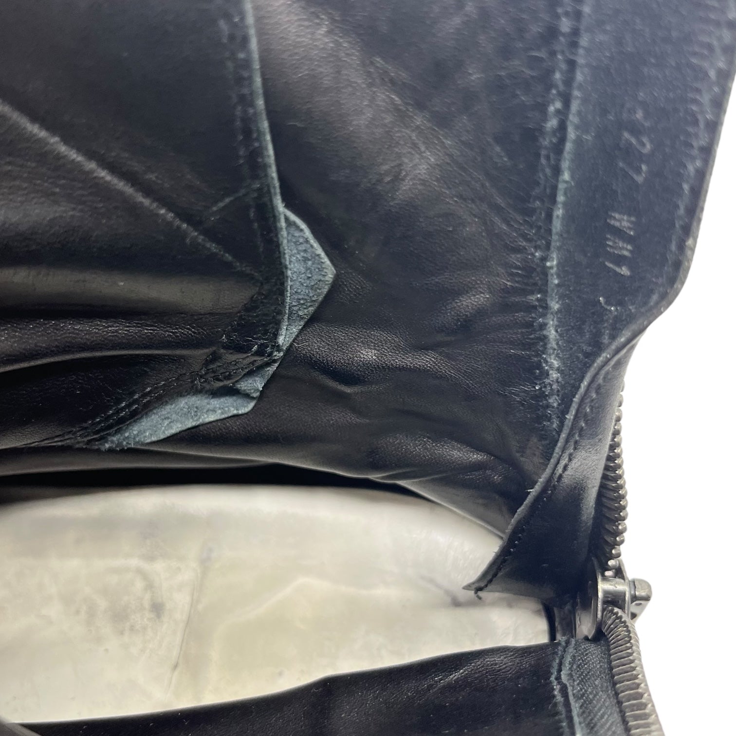 JULIUS(ユリウス) 16AW COW SKIN Void military back zip boots カウスキン ヴォイドミリタリー バックジップ ブーツ 557FWM4-T 27.5~28.0cm ブラック