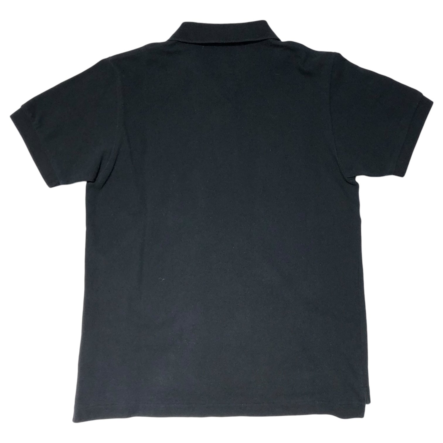 PLAY COMME des GARCONS(プレイコムデギャルソン) heart patch polo shirt ハートワッペン ポロシャツ AZ-T005 L ブラック×レッド AD2017/2