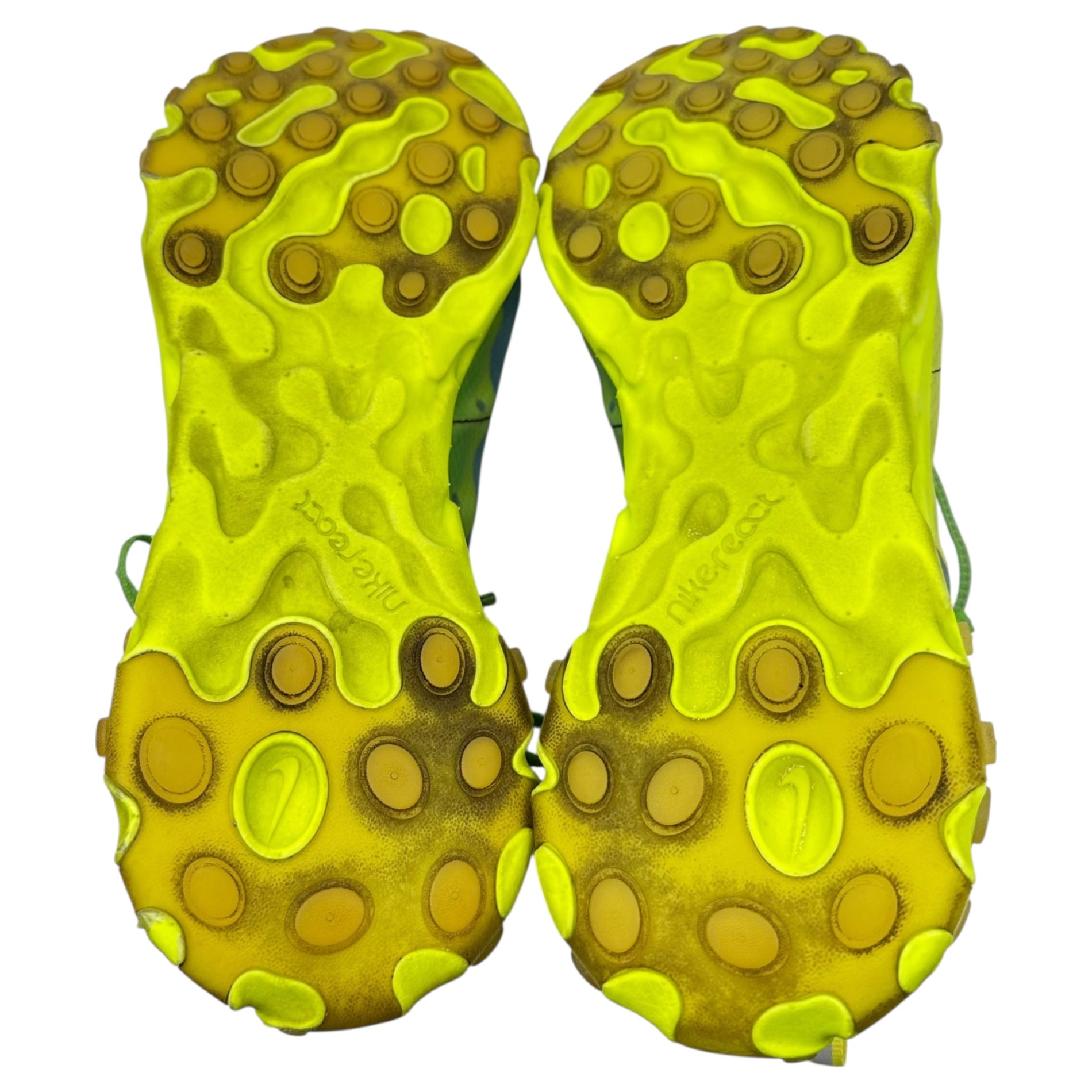 NIKE × UNDERCOVER(ナイキ × アンダーカバー) React Element 87 Blue/Yellow リアクト エレメント ブルー イエロー スニーカー BQ2718-400 26.0cm ブルー×イエロー