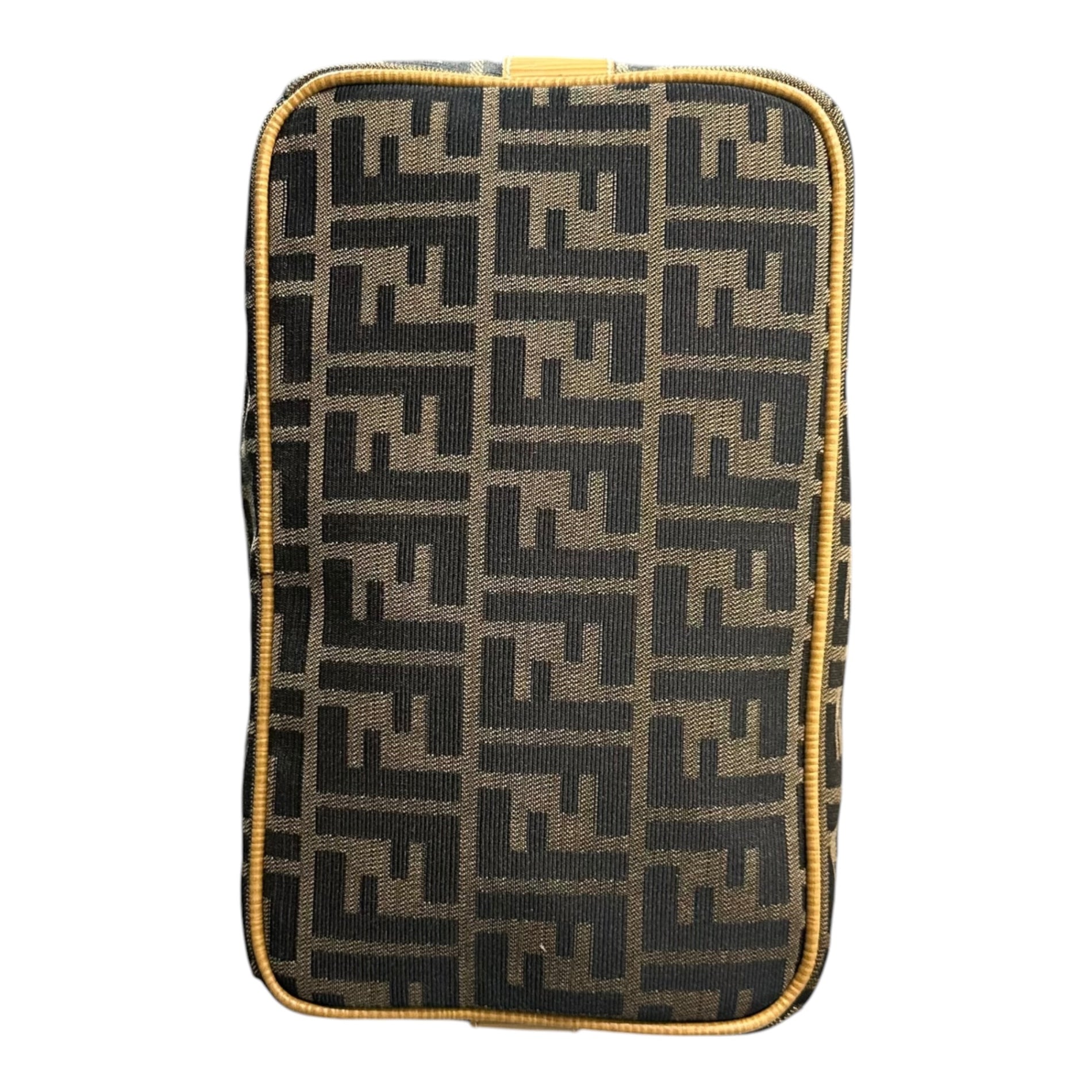 FENDI(フェンディ) Zucca Pattern Vanity Bag ズッカ柄 バニティ バッグ ブラウン OLD ハンド