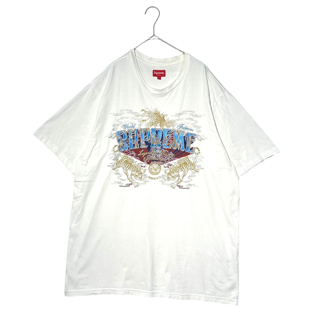 SUPREME(シュプリーム) 22SS Legendary S/S Top ラメ ロゴ プリント T 