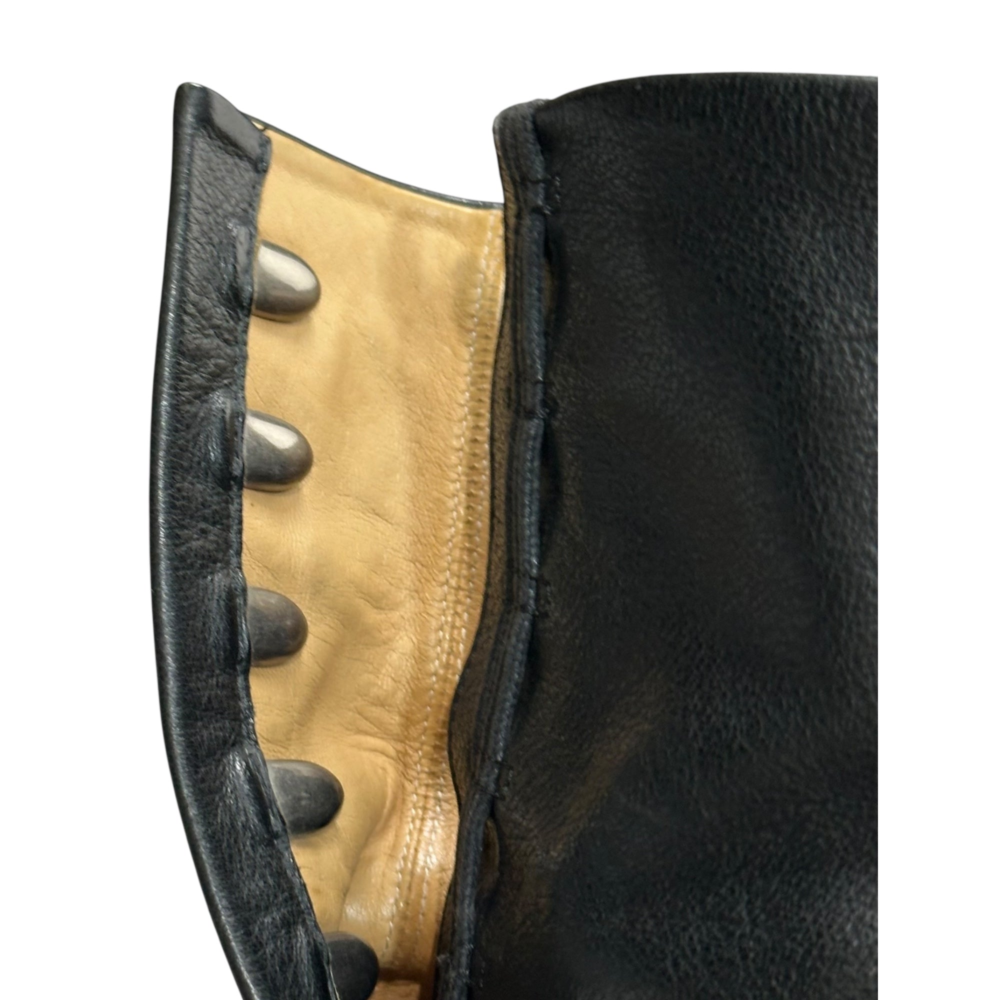 MAISON MARGIELA(メゾンマルジェラ) Tabi Ankle Boots - 30mm Heel 足袋 アンクル ブーツ ヒール 41(26.5cm程度) ブラック タビ 3cm