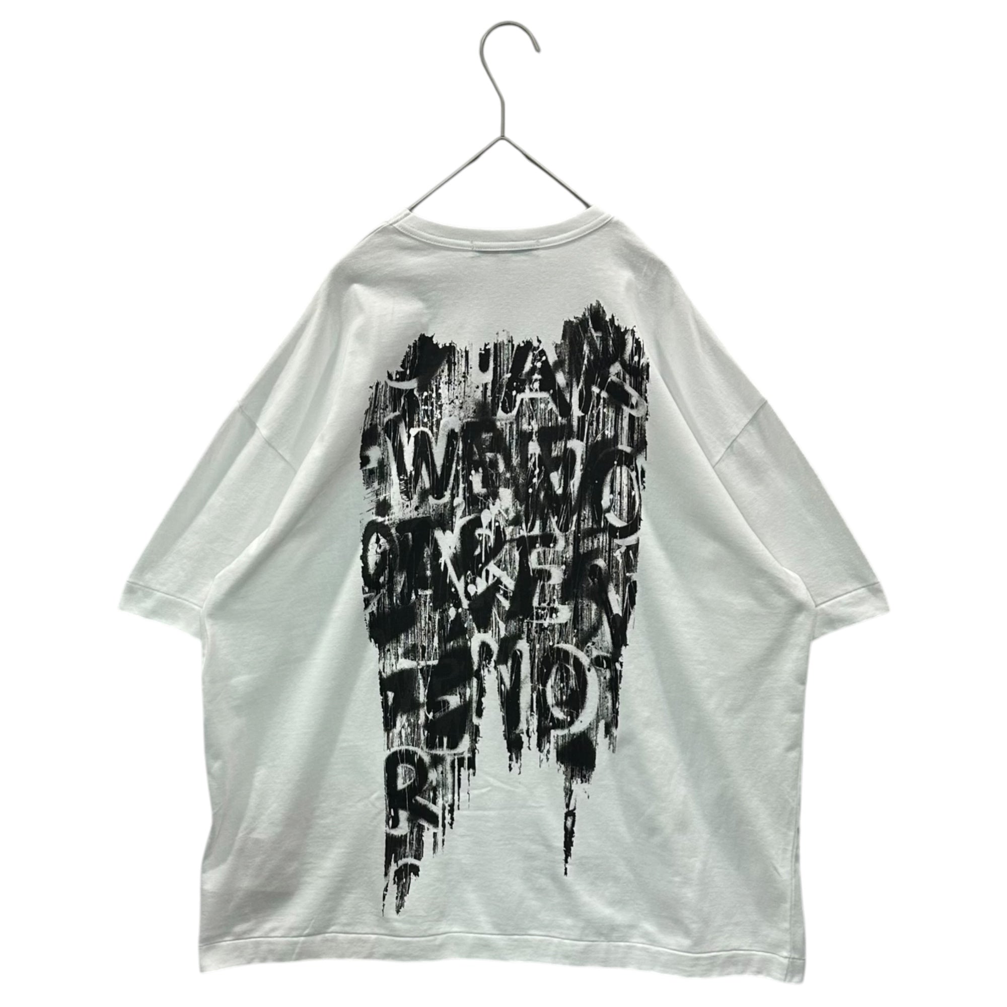 COMME des GARCONS(コムデギャルソン) 2022AW Kyoto Store Exclusive Back-Print T-Shirt 京都店 限定 バックプリント Tシャツ OJ-T002 S ホワイト×ブラック AD2022 Adam Pendleton