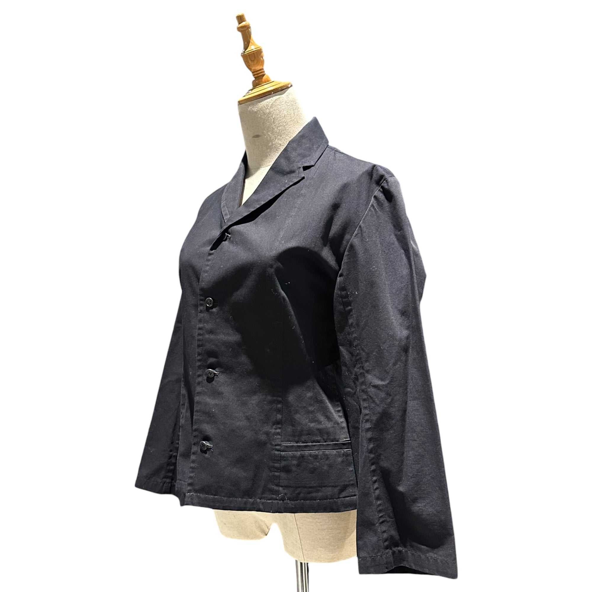 Y's(ワイズ) 4B Cotton Casual Jacket 4ボタン コットン カジュアル ジャケット YO-J28-037 3(L程度) ブラック