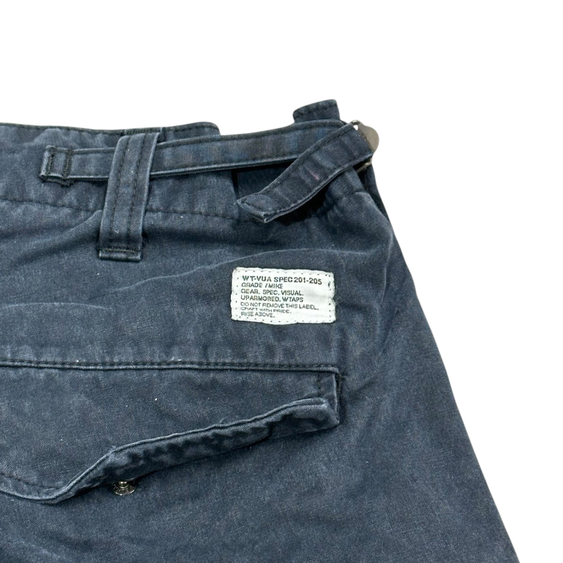 WTAPS(ダブルタップス) 00's Jungle Stock Ripstop Cargo Pants ジャングルストック リップストップ カーゴ パンツ TSDT-PTM01 表記無(L程度) ブラック