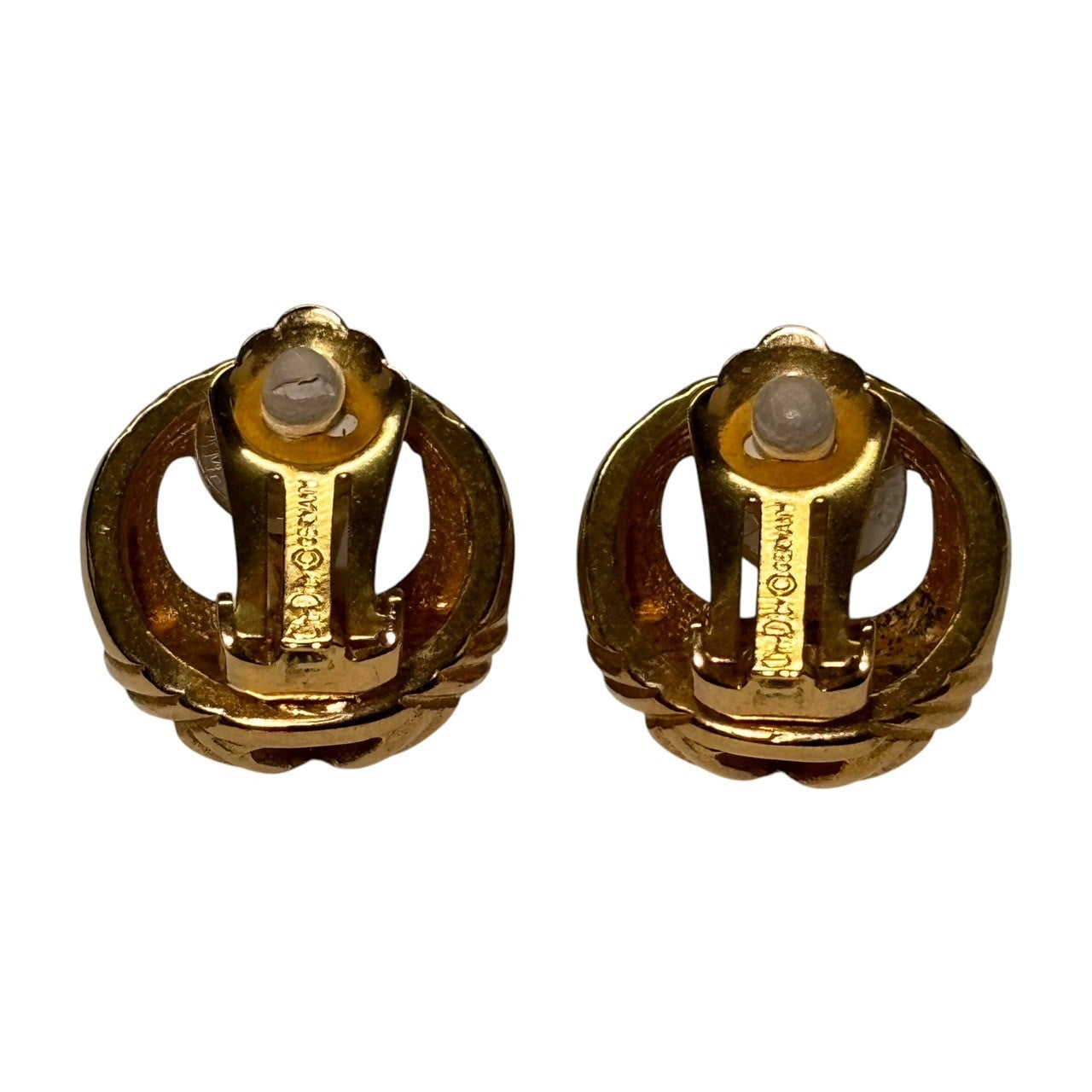 Christian Dior(クリスチャンディオール) GERMANY made vintage gold cross earrings ドイツ製 ヴィンテージ ゴールド クロス イアリング ゴールド アクセサリー