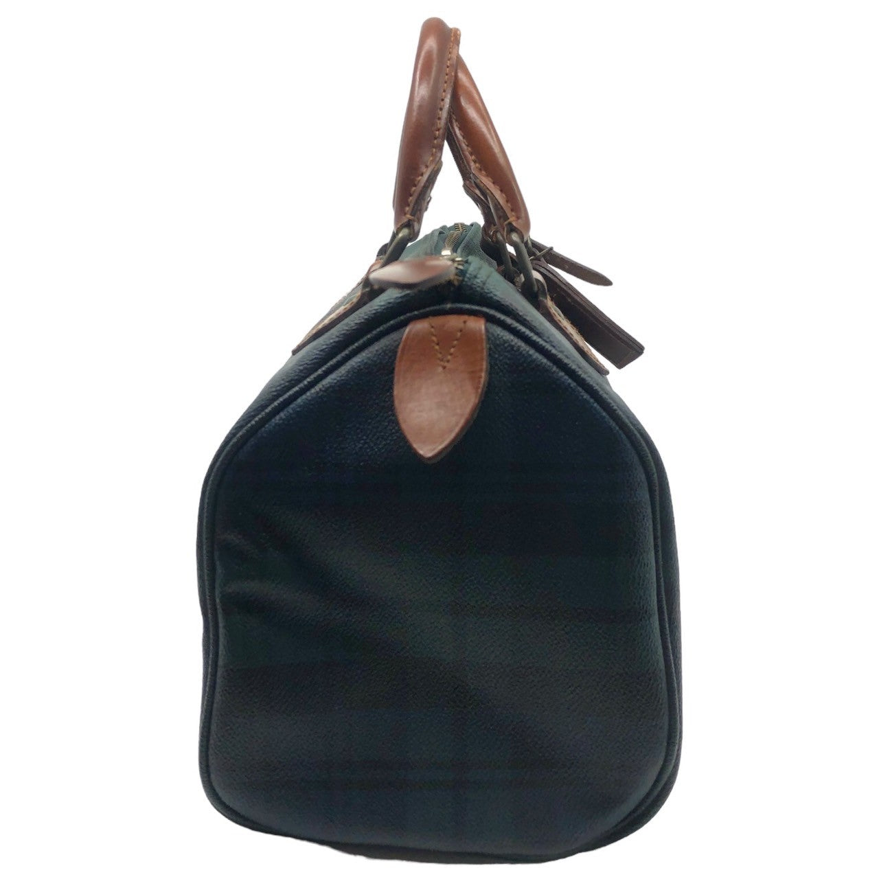 POLO RALPH LAUREN(ポロラルフローレン) old check mini boston bag オールド チェック ミニボストン バッグ グリーン