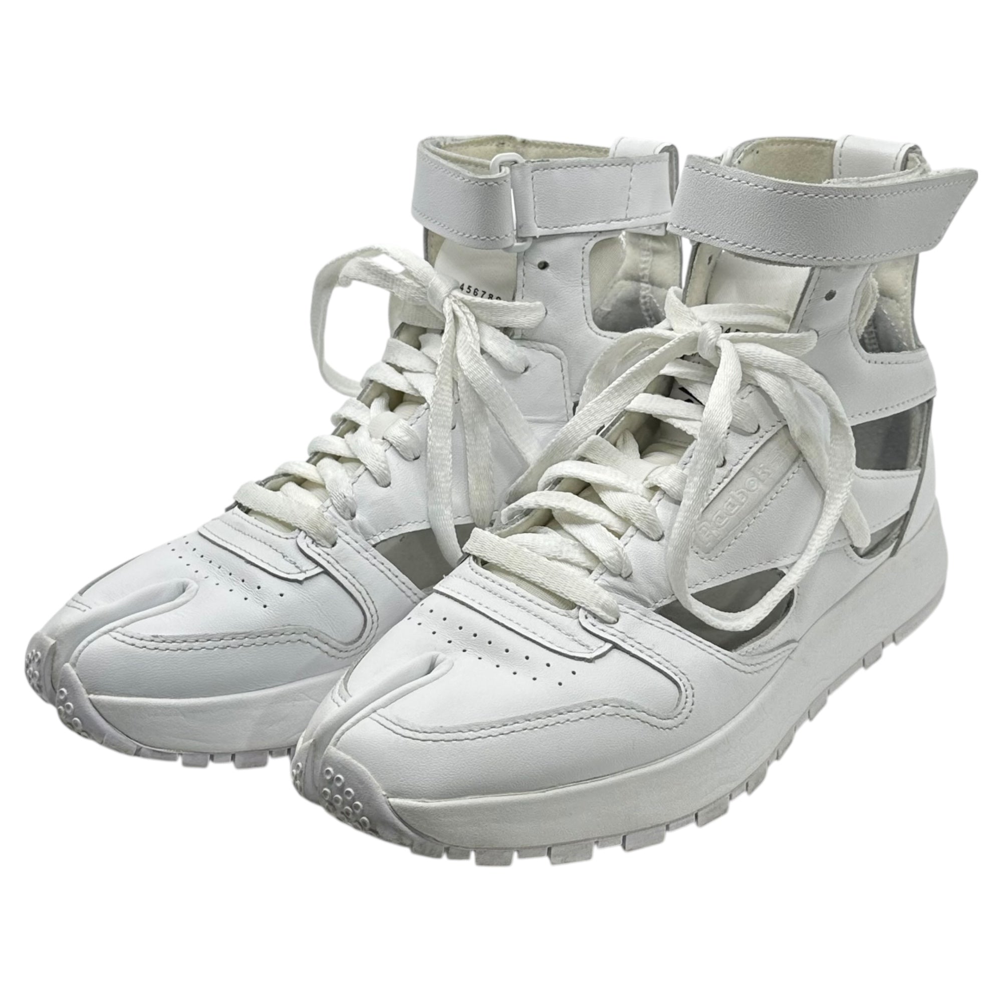 MAISON MARGIELA×Reebok(メゾンマルジェラ×リーボック) 21SS PROJECT 0 CL GL TABI 足袋 アンクル スニーカー GX5040 24cm ホワイト タビ ハイカット