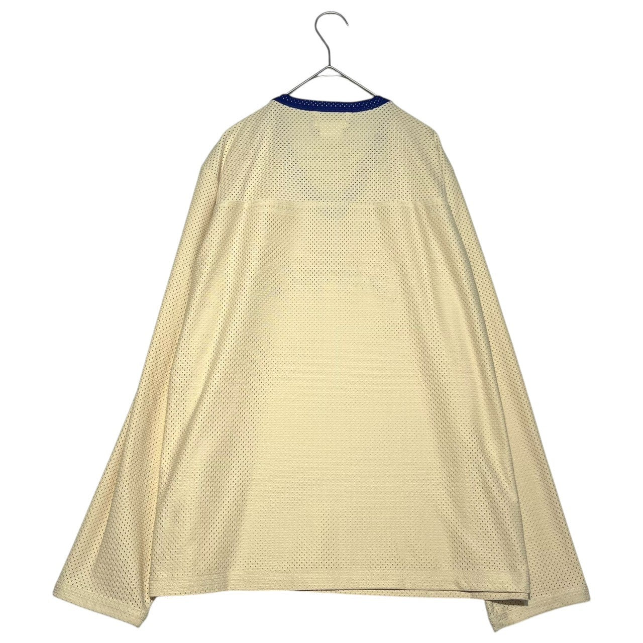 NIKE×Bode(ナイキ×ボーディ) Men's Mesh Jersey "Ivory" メンズ メッシュ ジャージ FJ8795-120 L アイボリー×ブルー ゲームシャツ 長袖