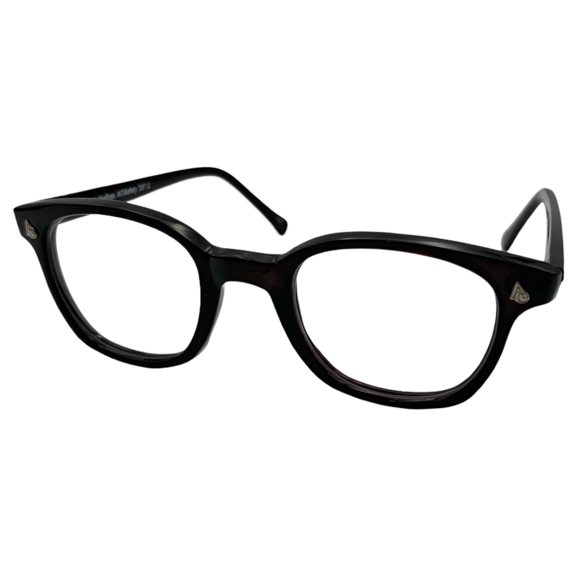 American Optical(アメリカンオプティカル) 90's~00's PENTAX by HOYA Safety glass セーフティー グラス F9900 ブラック 90年代~2000年代 ヴィンテージ ウェリントン サングラス メガネ 眼鏡 Z87-2